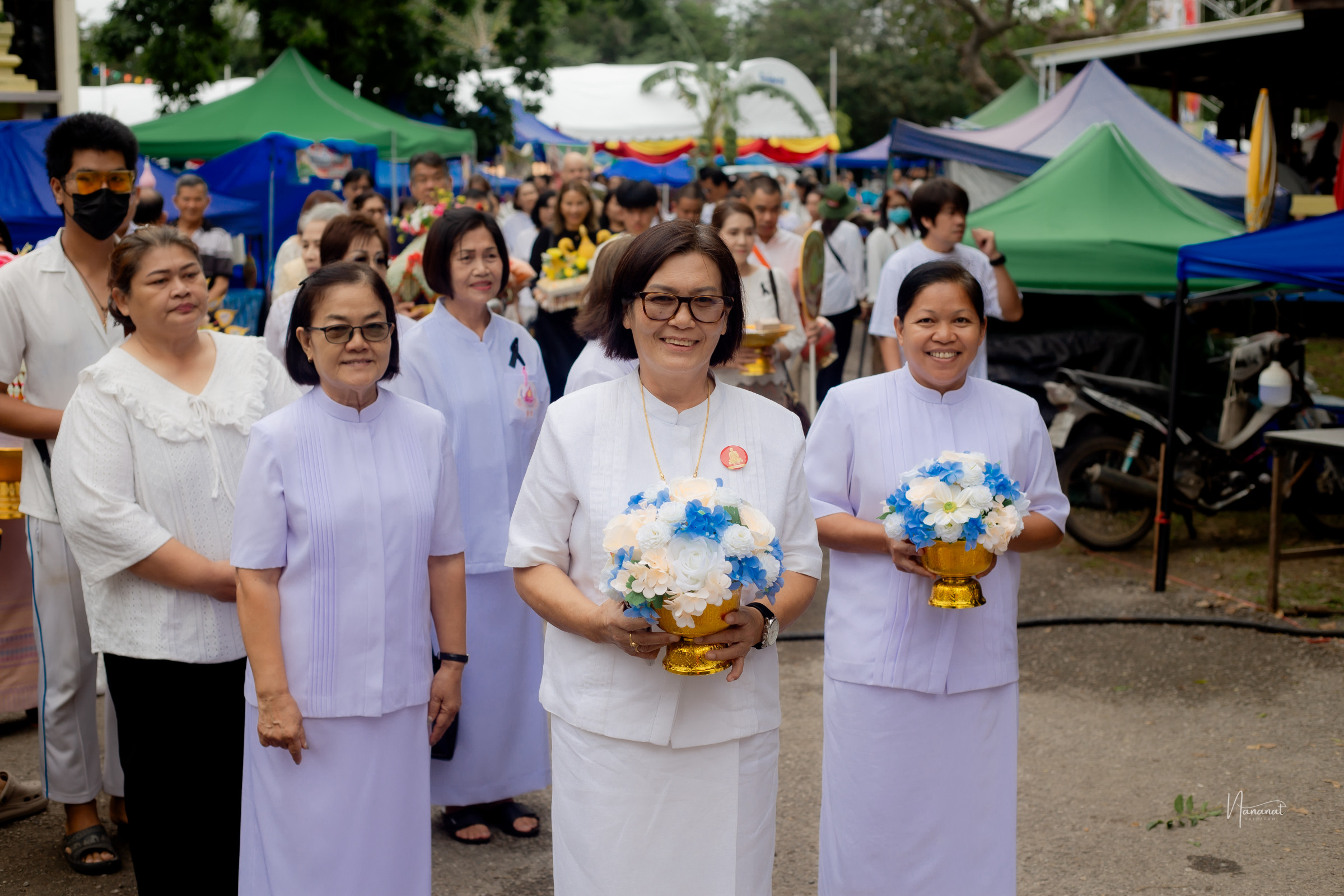 ภาพร่วมพิธีกรรมวัดอู่ตะเภา