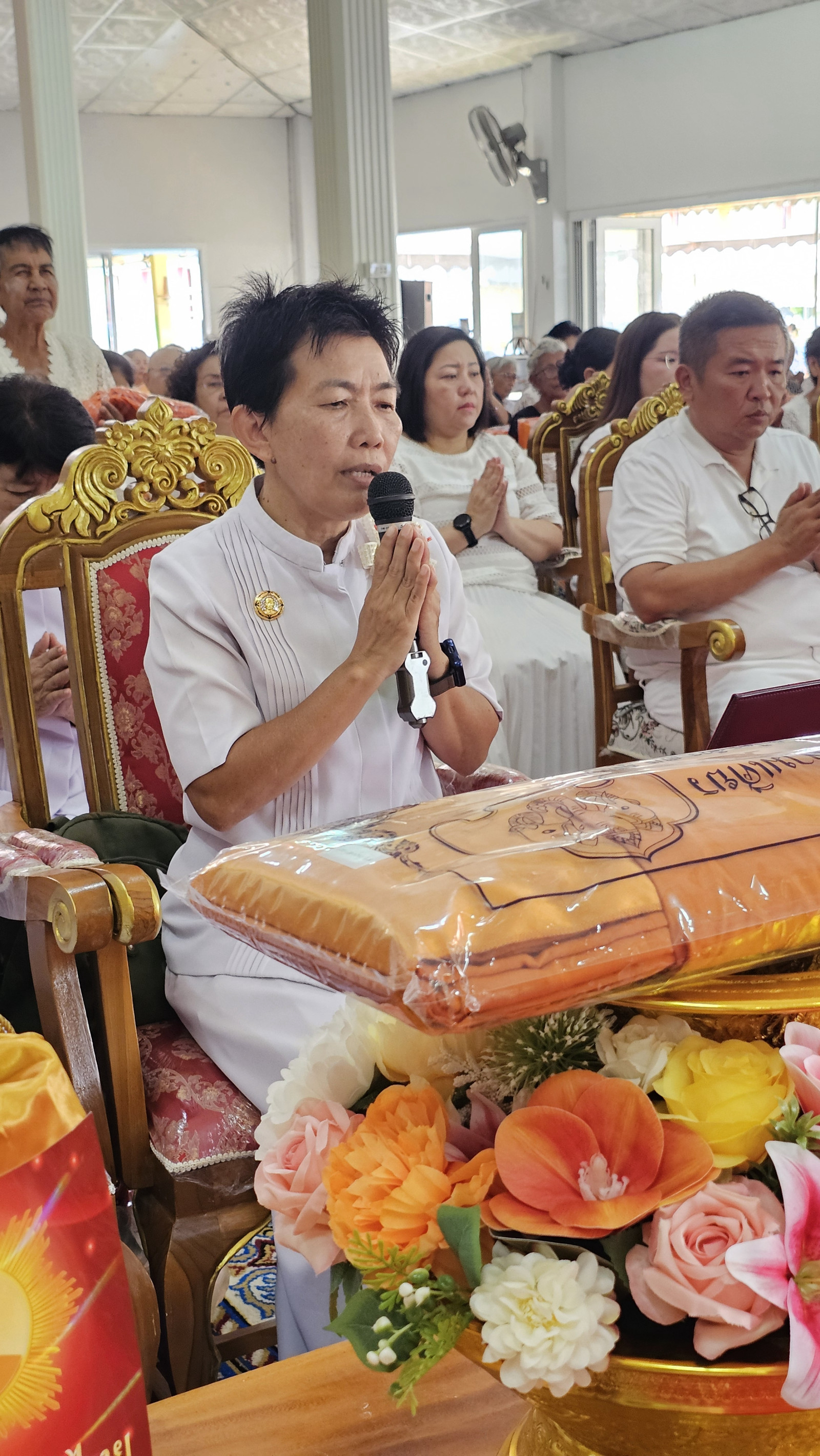 ภาพกล่าวคำถวายกฐินวัดธรรมาวุธสรณาราม