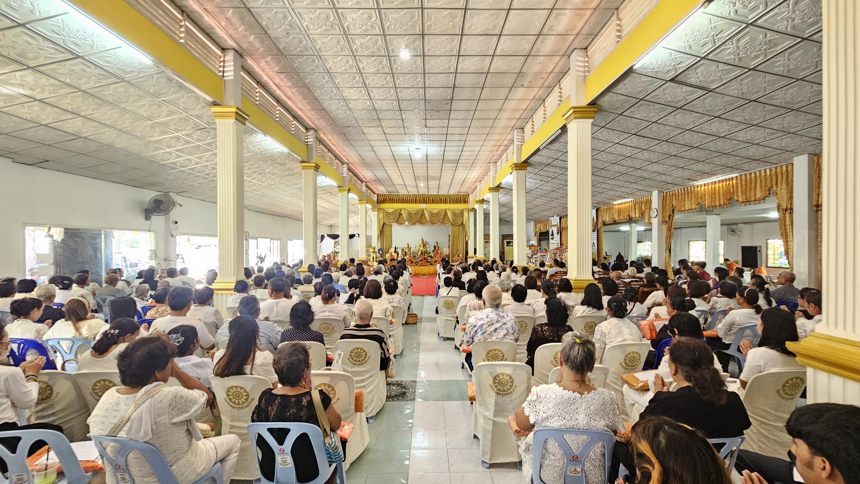 ภาพร่วมพิธีกรรมวัดธรรมาวุธสรณาราม