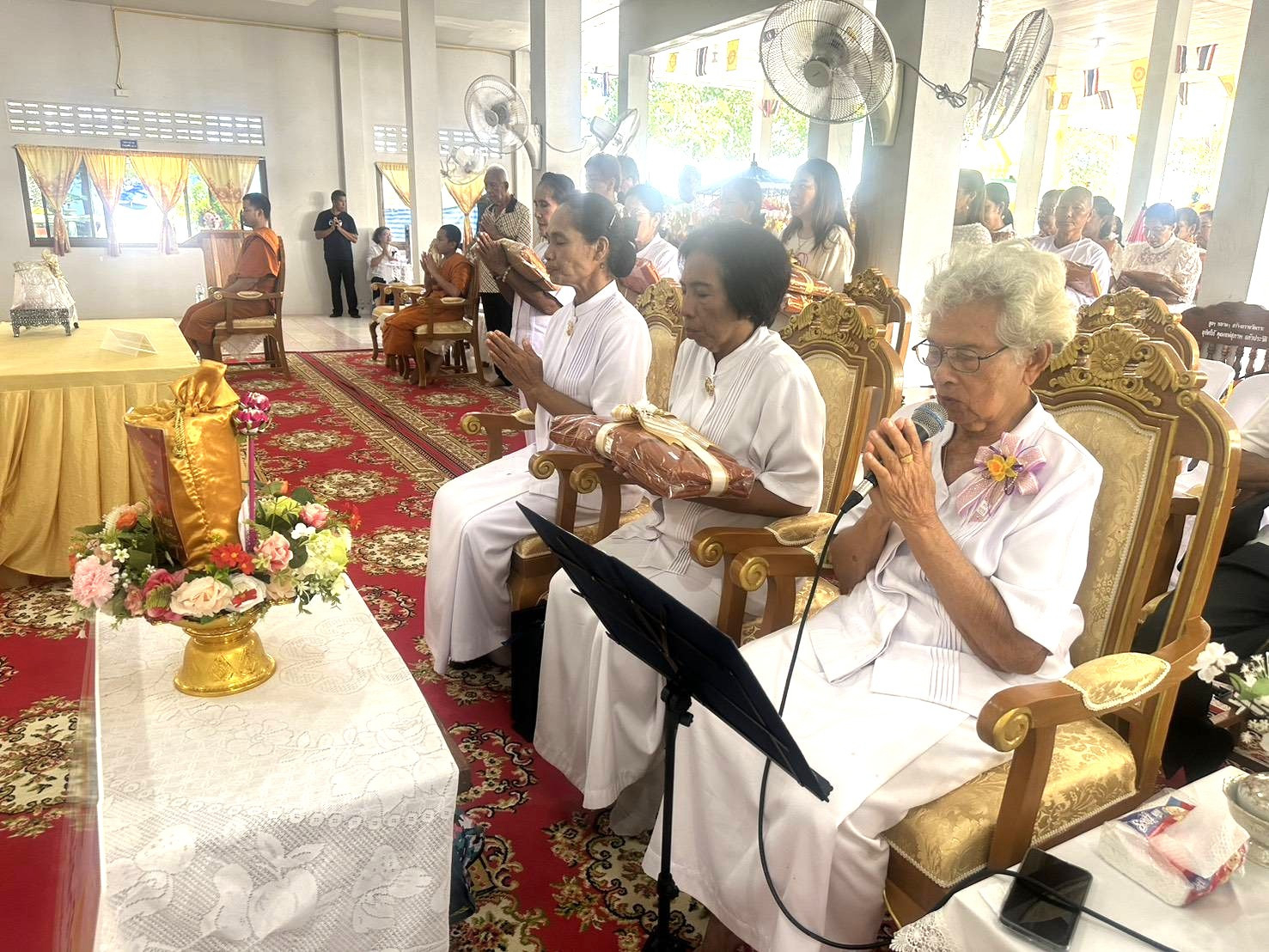 ภาพร่วมพิธีกรรมวัดโสภณตีธาราม(เราะ)