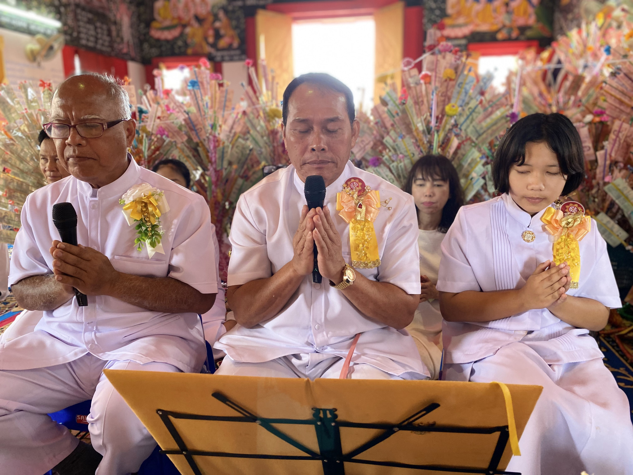 ภาพกล่าวคำถวายกฐินวัดศรีดอนชัย