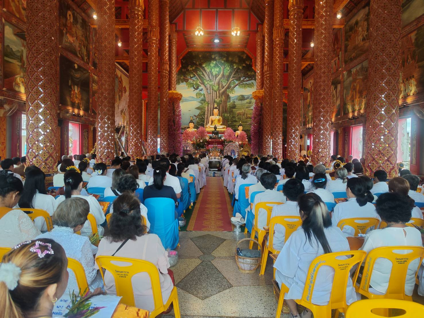 ภาพร่วมพิธีกรรมวัดคงคาราม