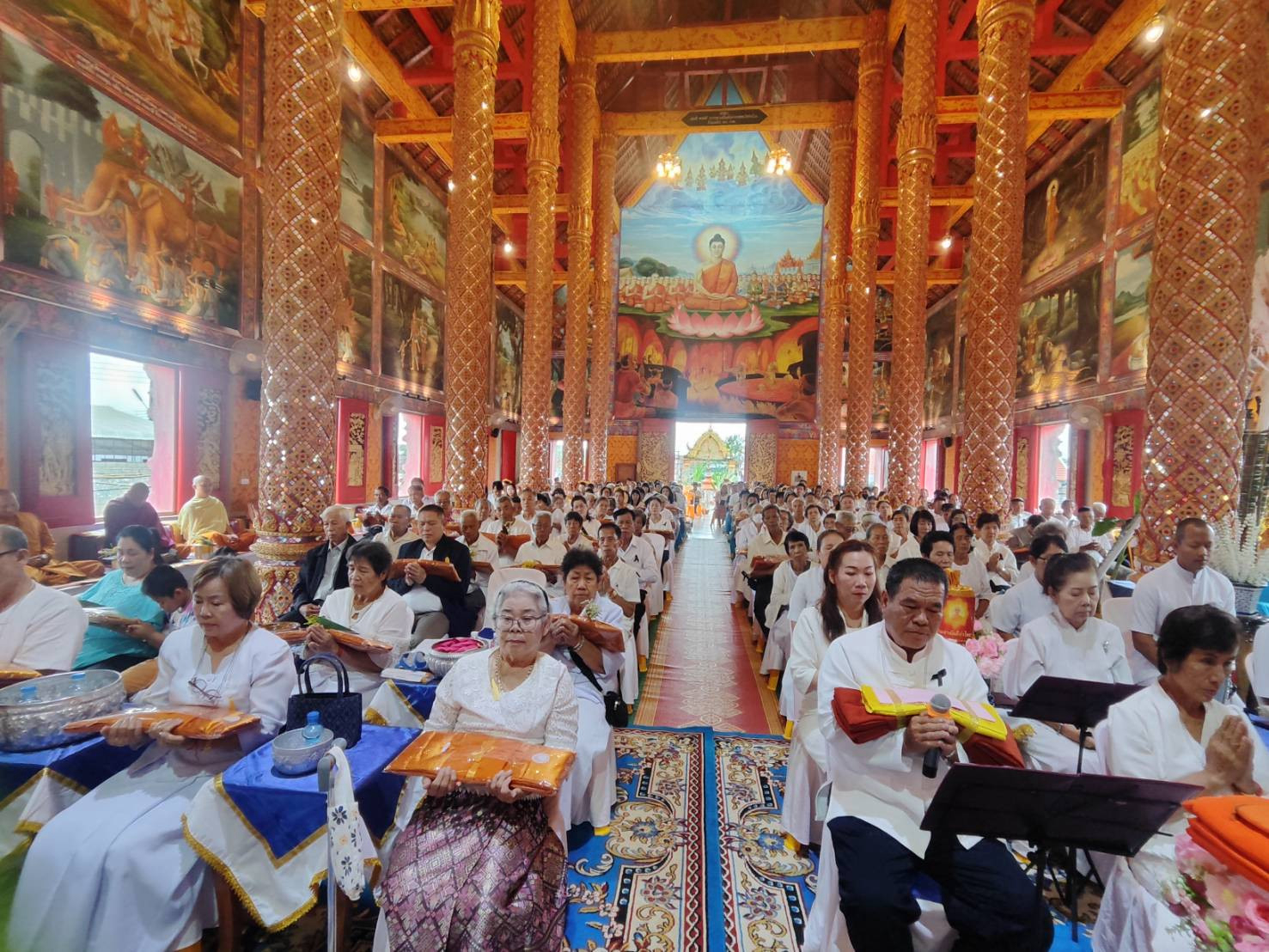 ภาพร่วมพิธีกรรมวัดคงคาราม