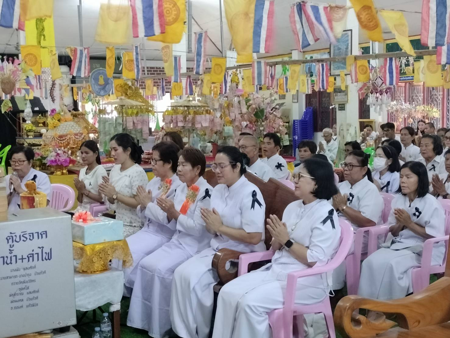 ภาพร่วมพิธีกรรมวัดสังขวิจิตร