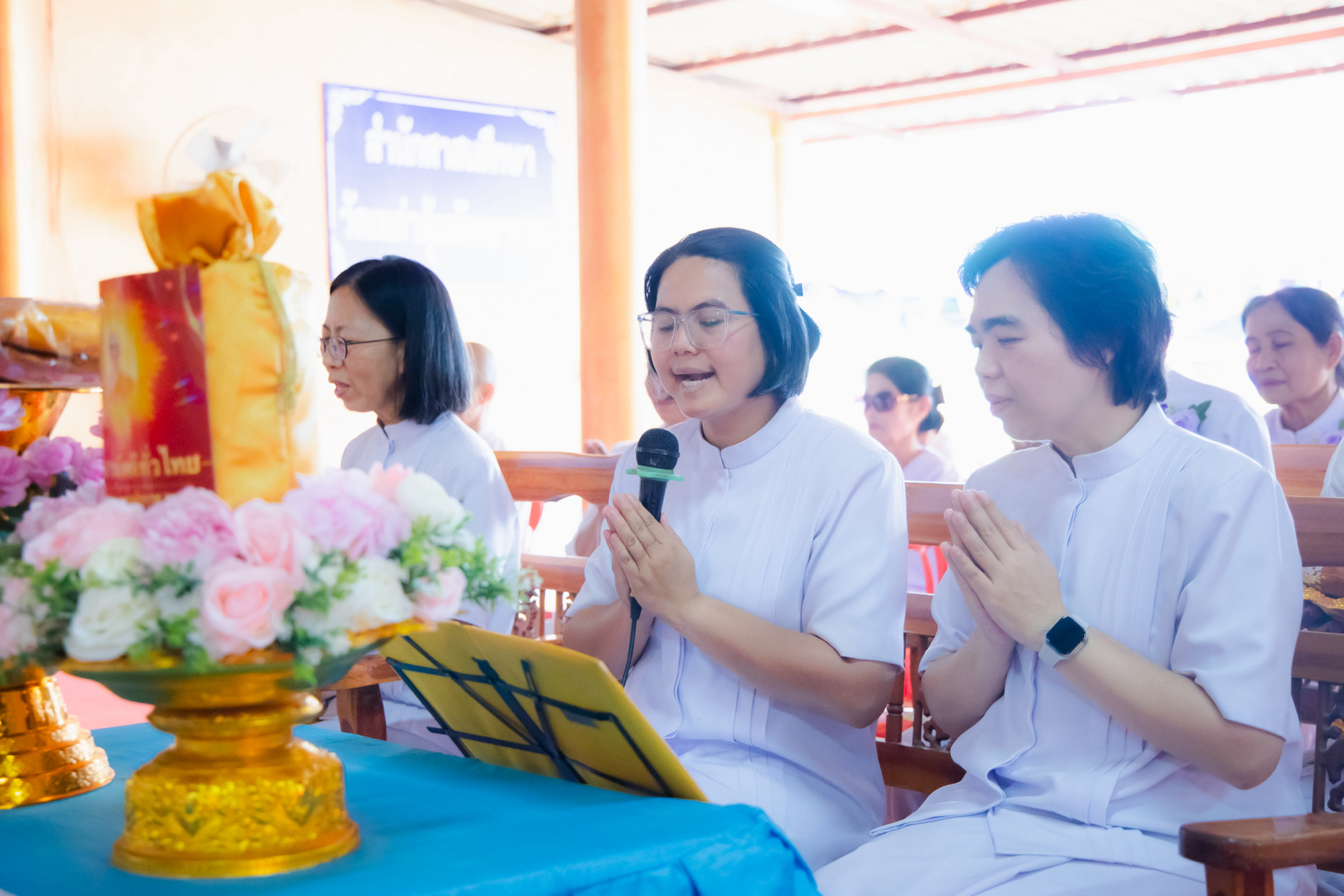 ภาพร่วมพิธีกรรมวัดเหล่าตุ้มวนาราม(เหล่าตุ้มพัฒนาราม)