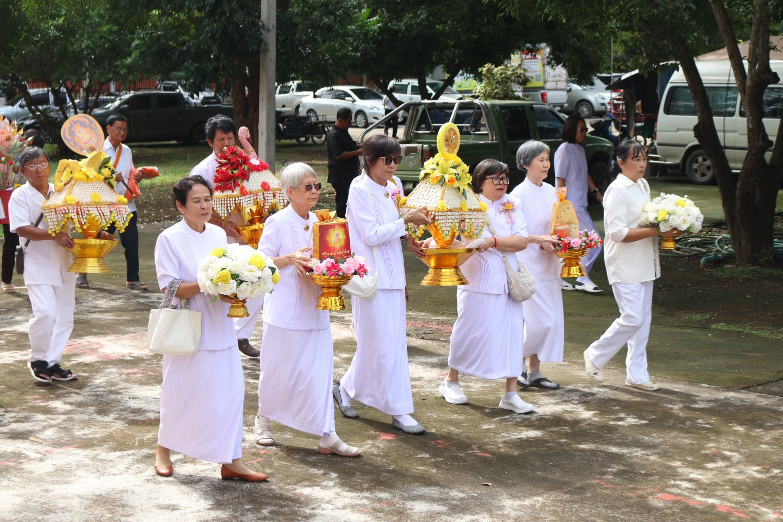 ภาพร่วมพิธีกรรมวัดฝาง