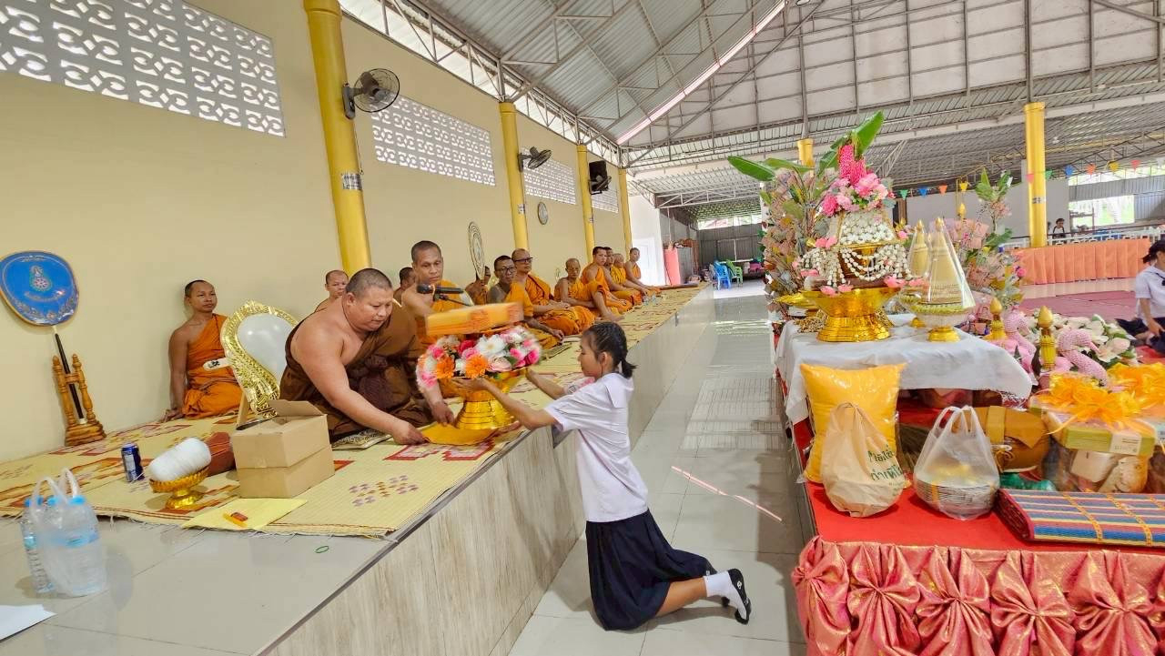 ภาพร่วมพิธีกรรมวัดหนองโปร่ง