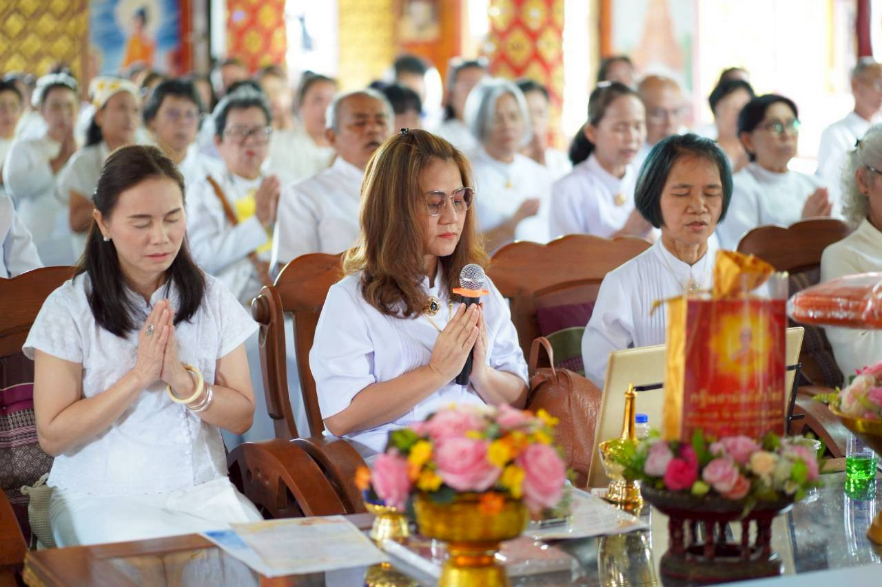 ภาพกล่าวคำถวายกฐินวัดหนองมะจับ