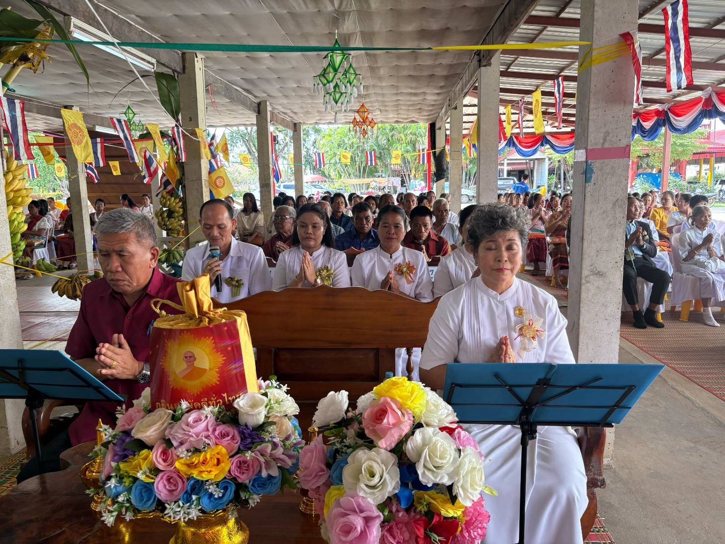 ภาพกล่าวคำถวายกฐินวัดโสดารามบ่อน้ำใส