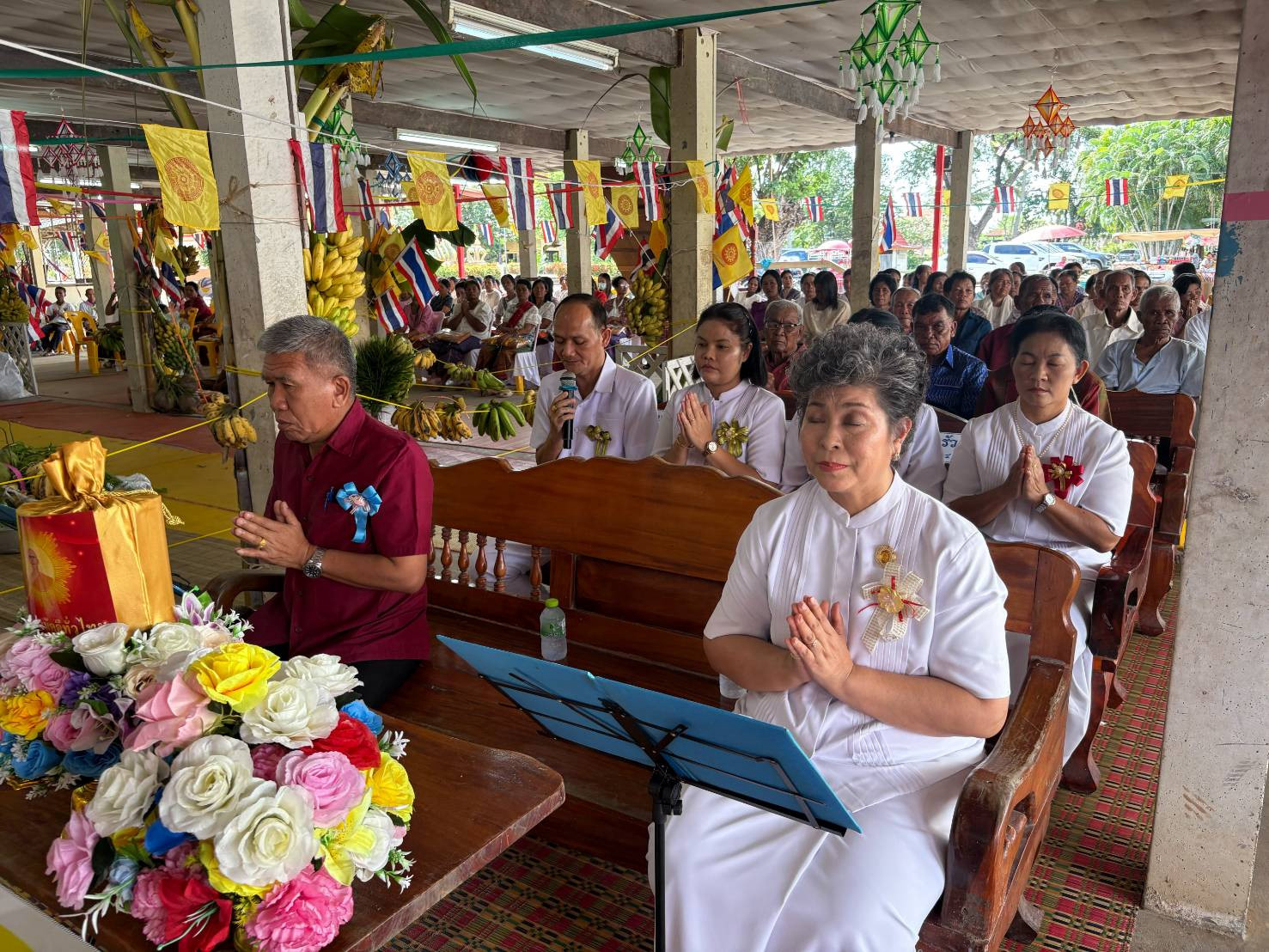 ภาพร่วมพิธีกรรมวัดโสดารามบ่อน้ำใส