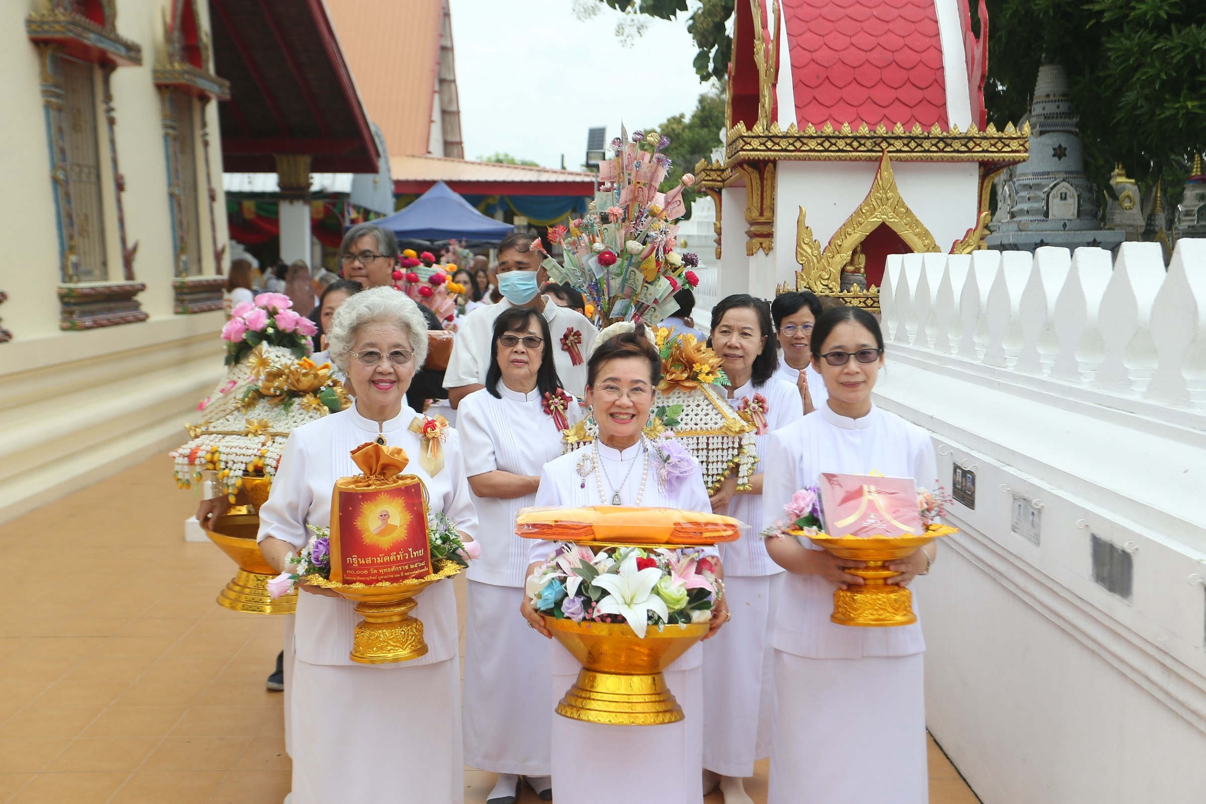 ภาพร่วมขบวนกฐินวัดประดู่บางจาก