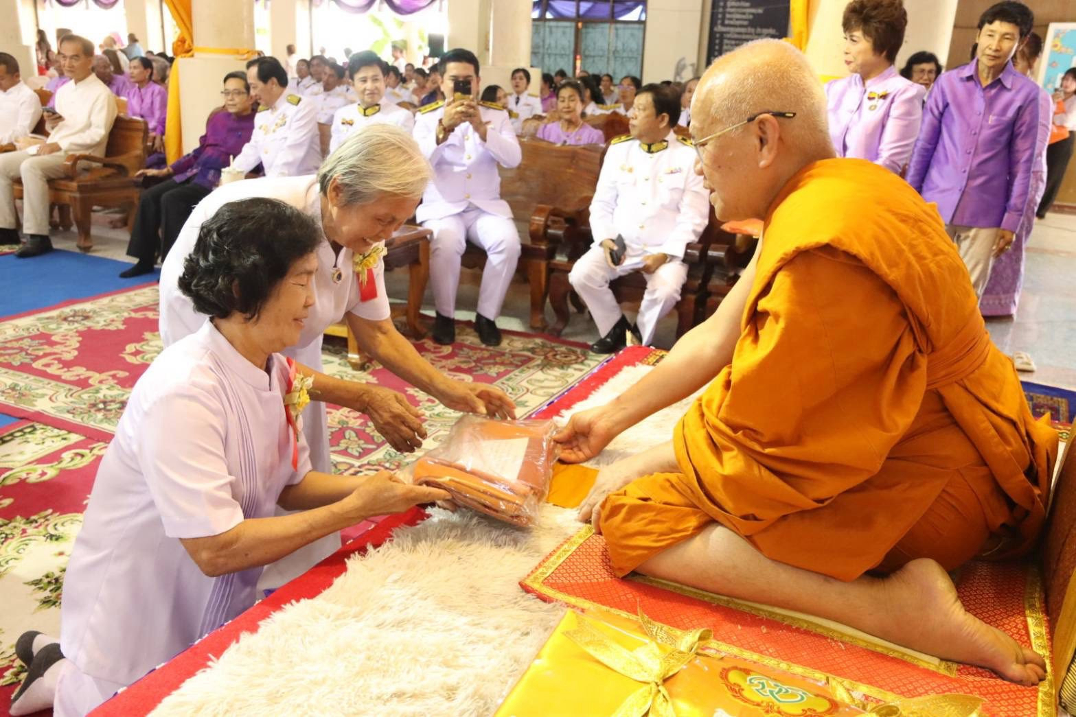 ภาพร่วมพิธีกรรมวัดพัฒนาธรรมาราม