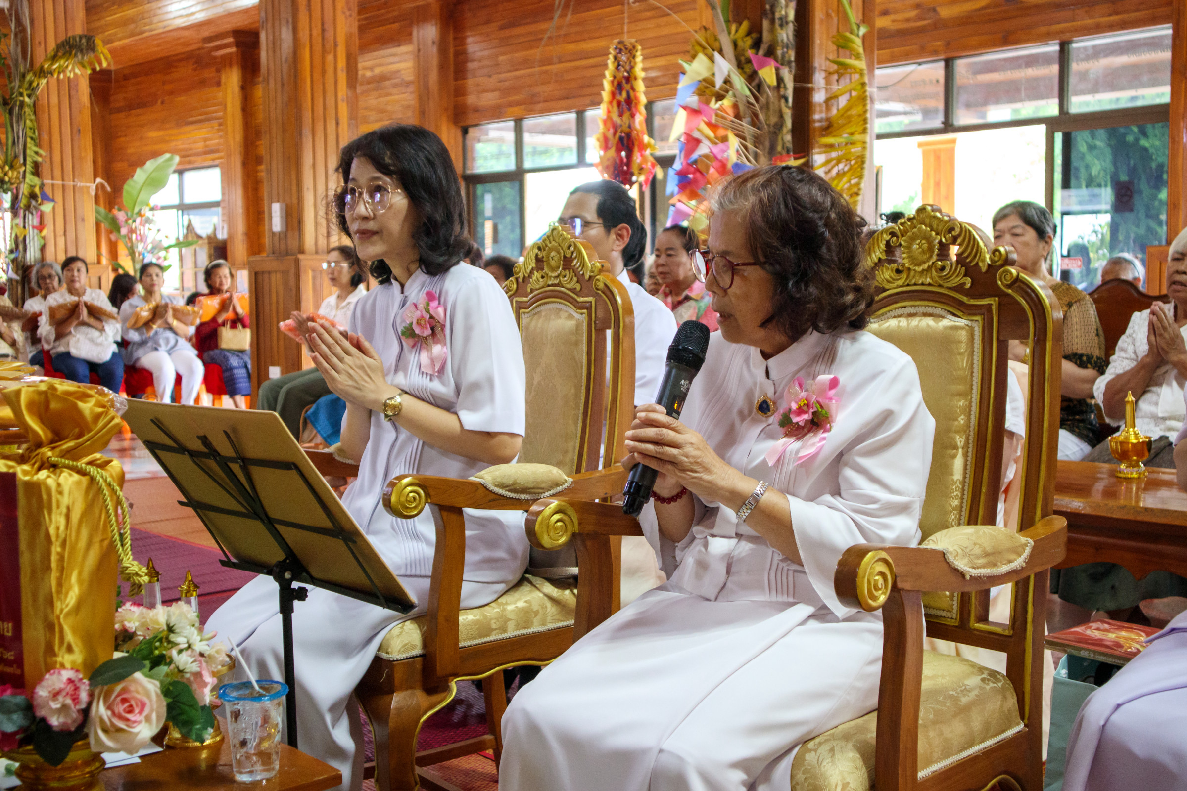 ภาพกล่าวคำถวายกฐินวัดอุทุมพรวนาราม