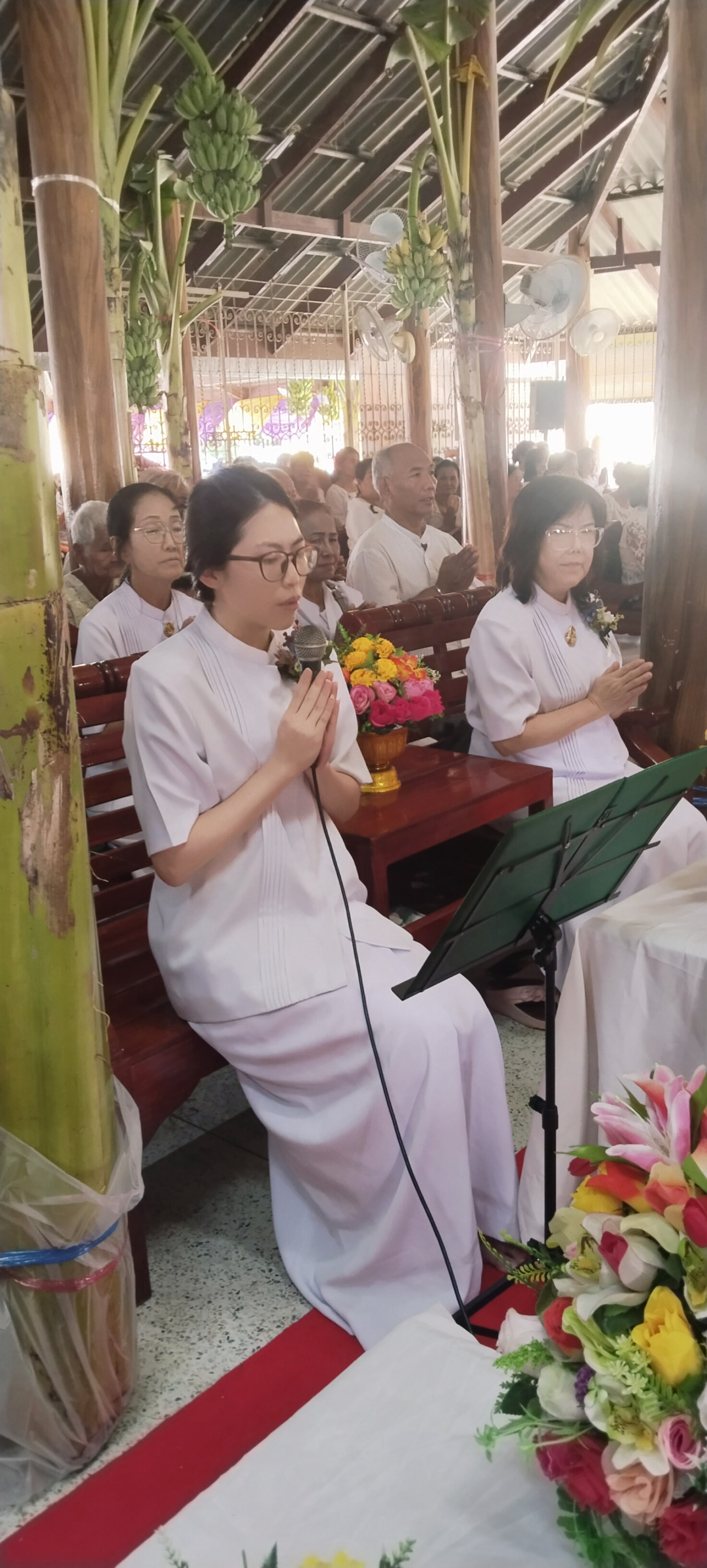 ภาพกล่าวคำถวายกฐินวัดหนองปลิง