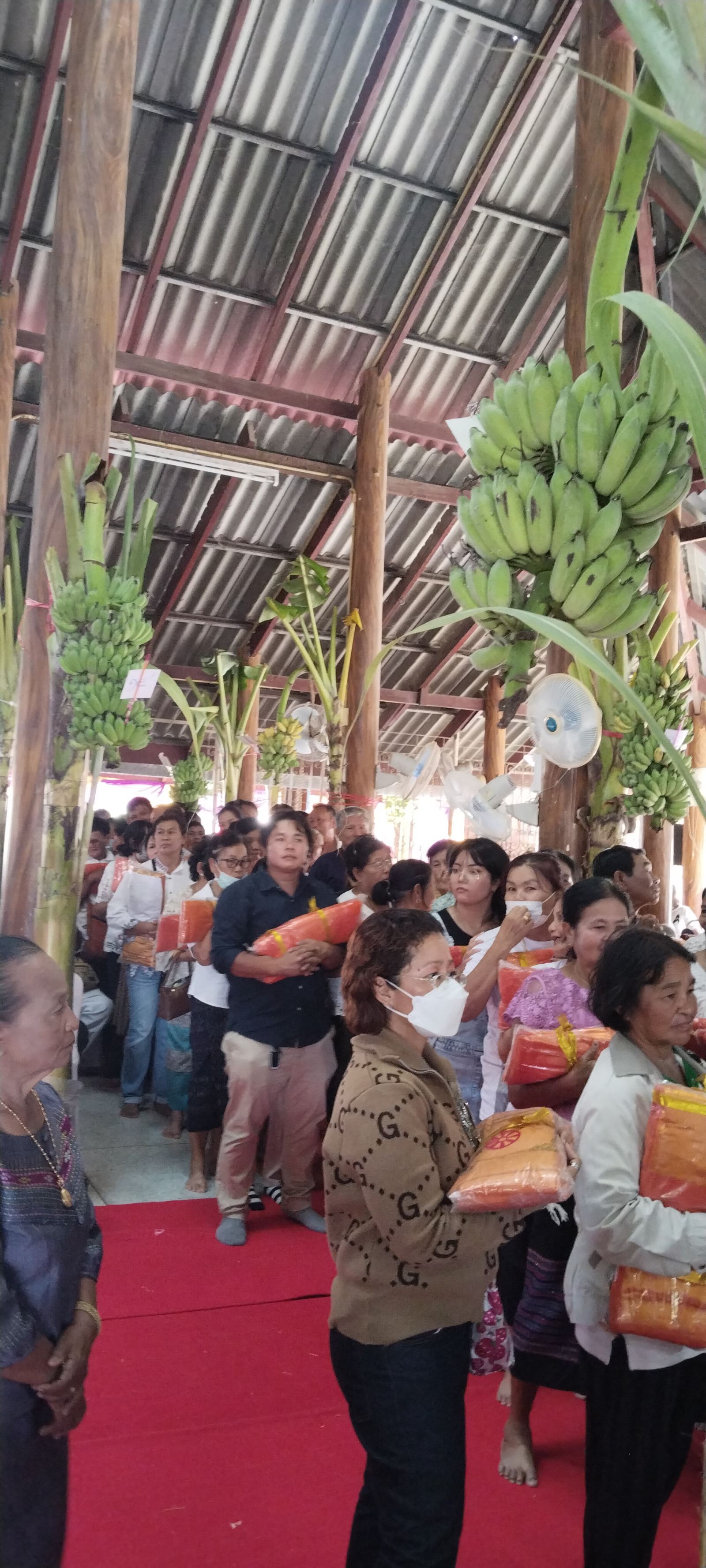 ภาพร่วมพิธีกรรมวัดหนองปลิง