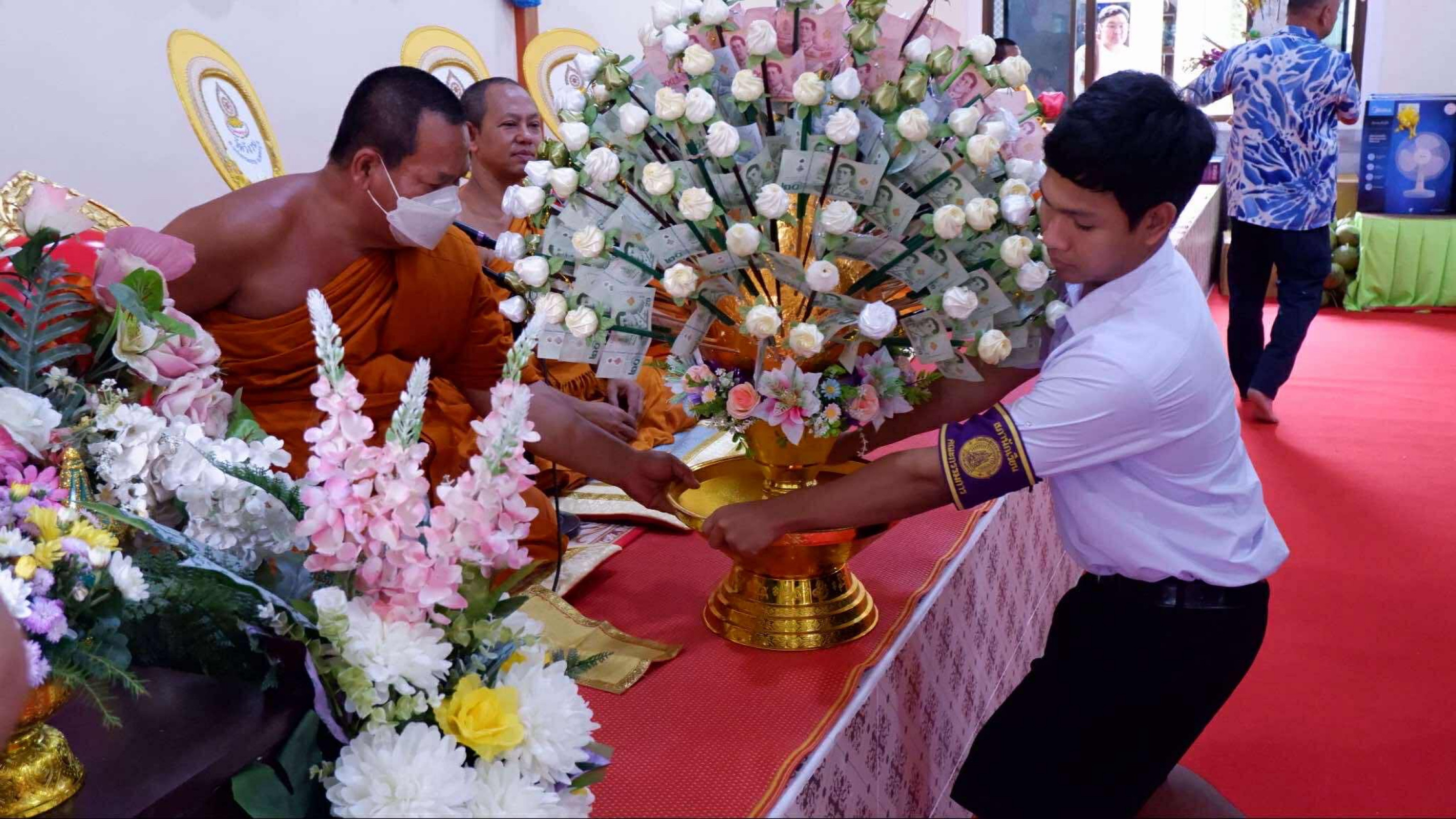 ภาพร่วมพิธีกรรมวัดวังวน