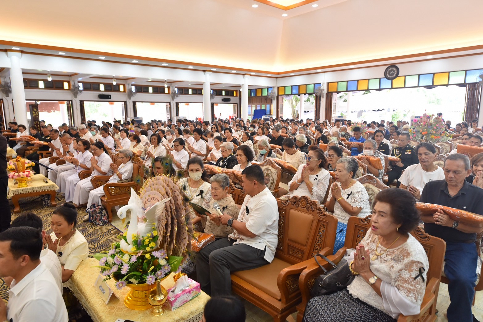 ภาพร่วมพิธีกรรมวัดท้ายเมือง