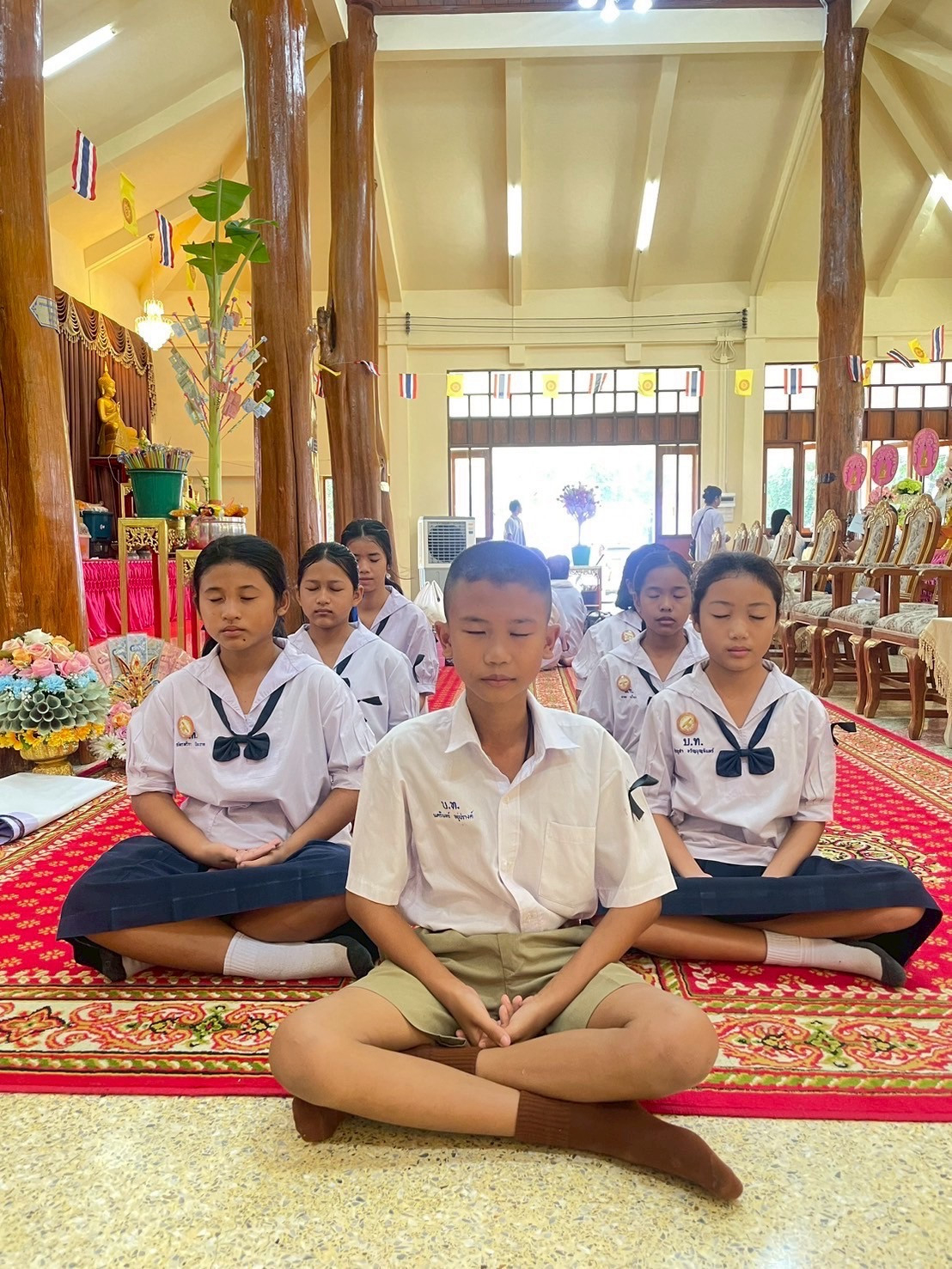 ภาพร่วมพิธีกรรมวัดบ้านทึง