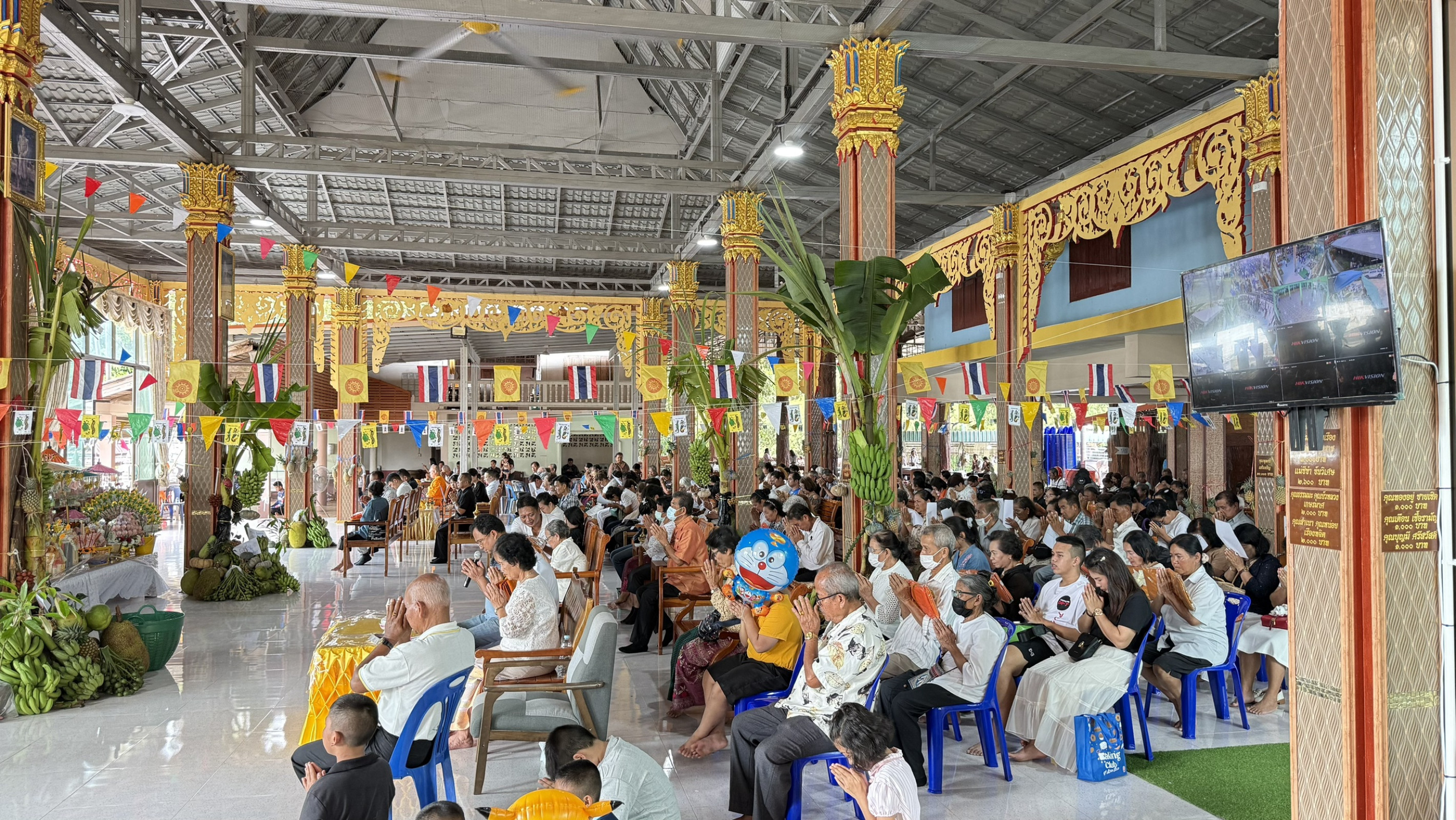 ภาพร่วมพิธีกรรมวัดทุ่งสะพาน