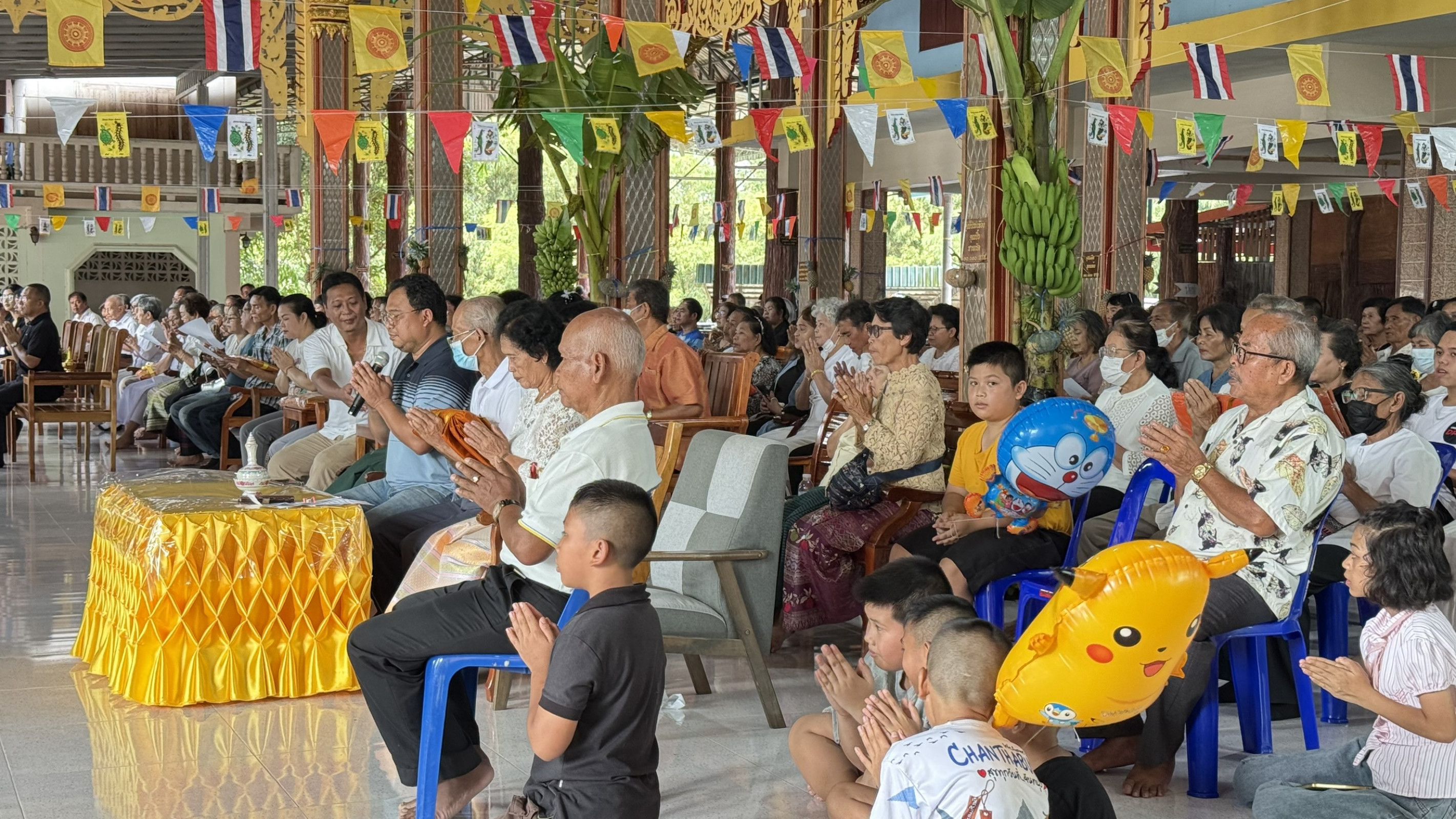 ภาพร่วมพิธีกรรมวัดทุ่งสะพาน