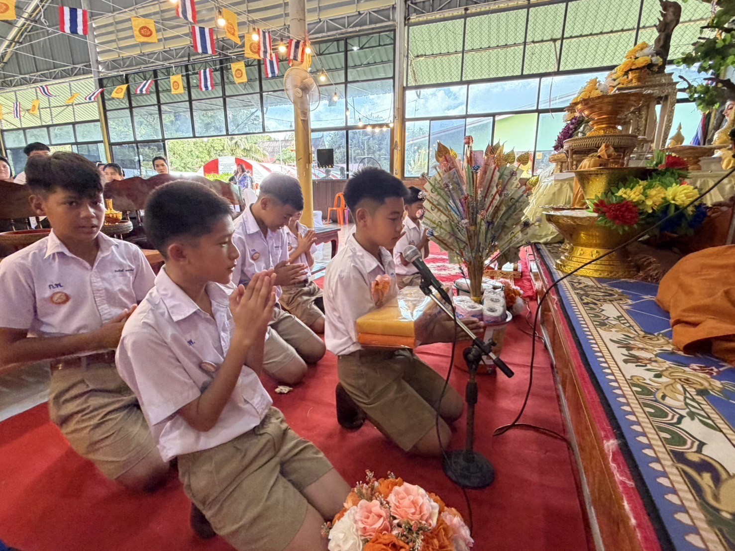 ภาพกล่าวคำถวายกฐินวัดรางตะเคียน