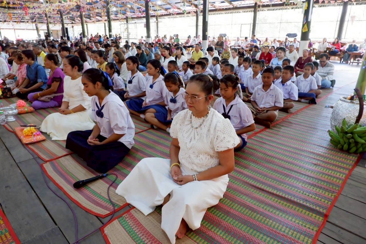 ภาพร่วมพิธีกรรมวัดอนุบรรพต