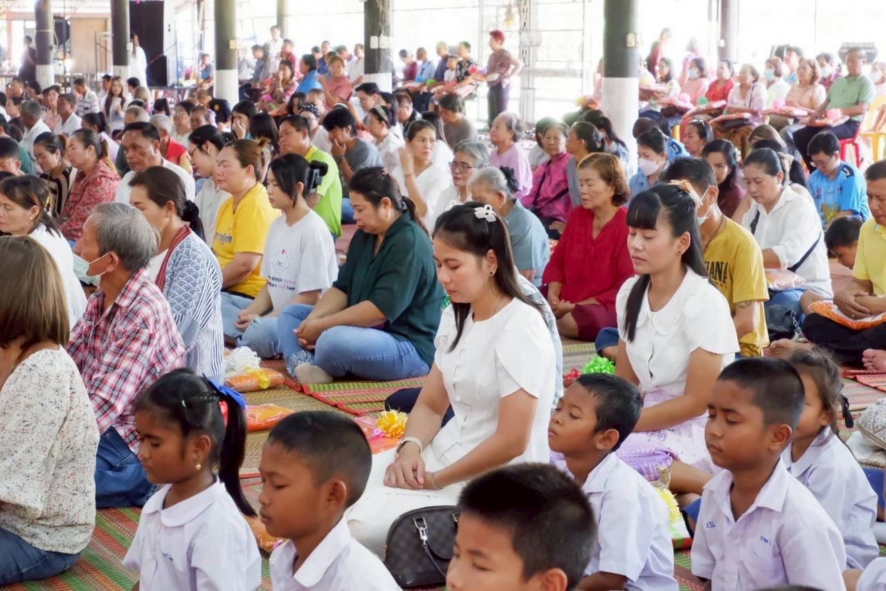 ภาพร่วมพิธีกรรมวัดอนุบรรพต