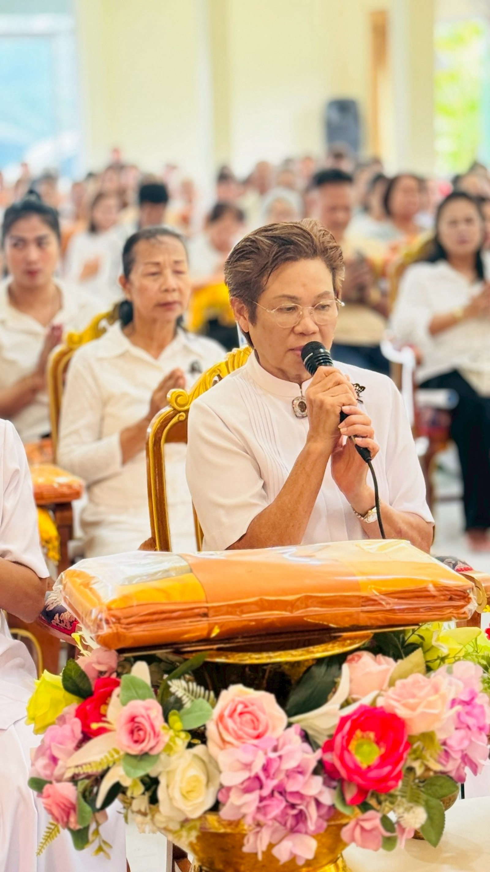 ภาพกล่าวคำถวายกฐินวัดท่าสะท้อน