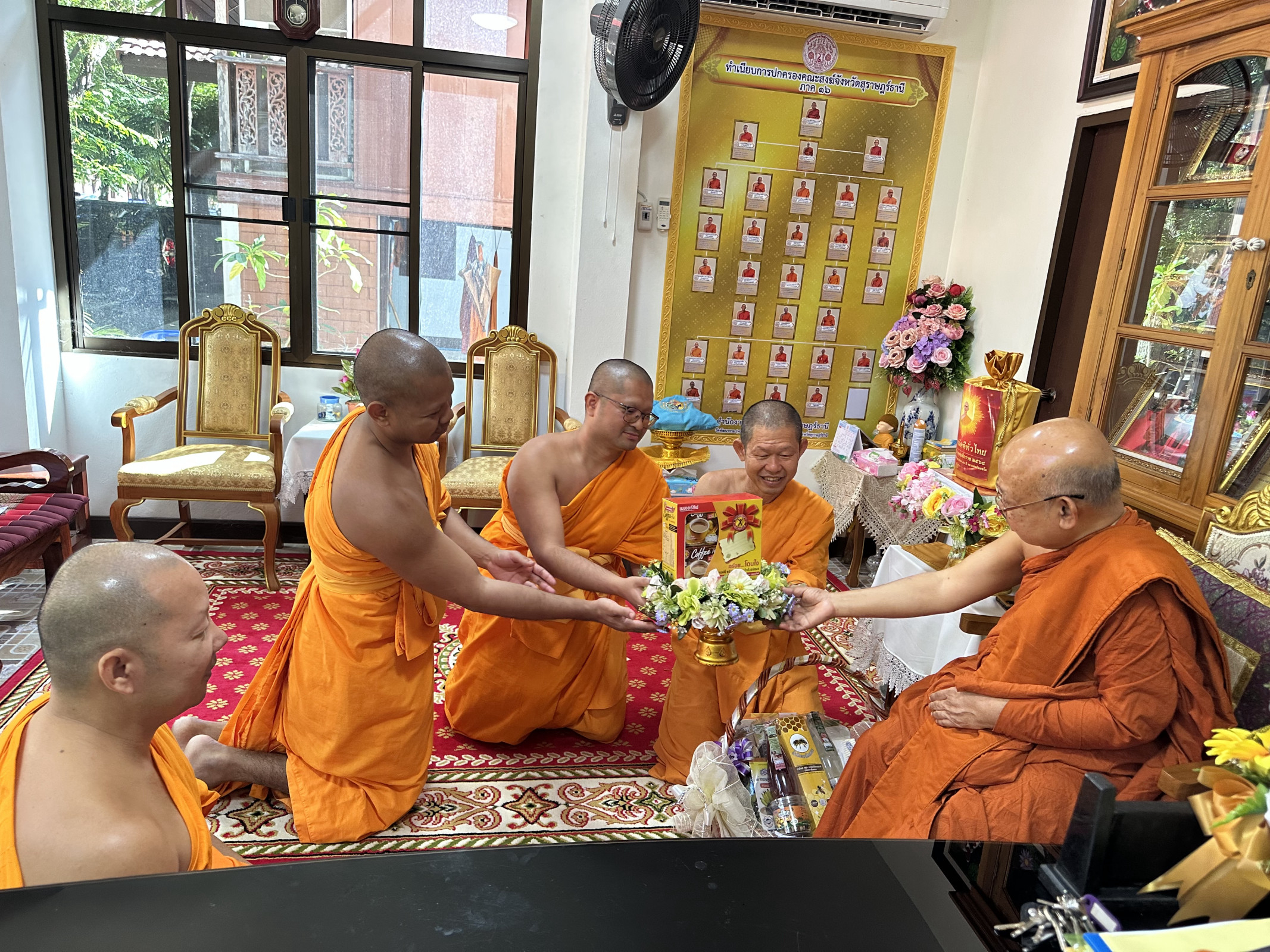 ภาพร่วมพิธีกรรมวัดพัฒนาราม