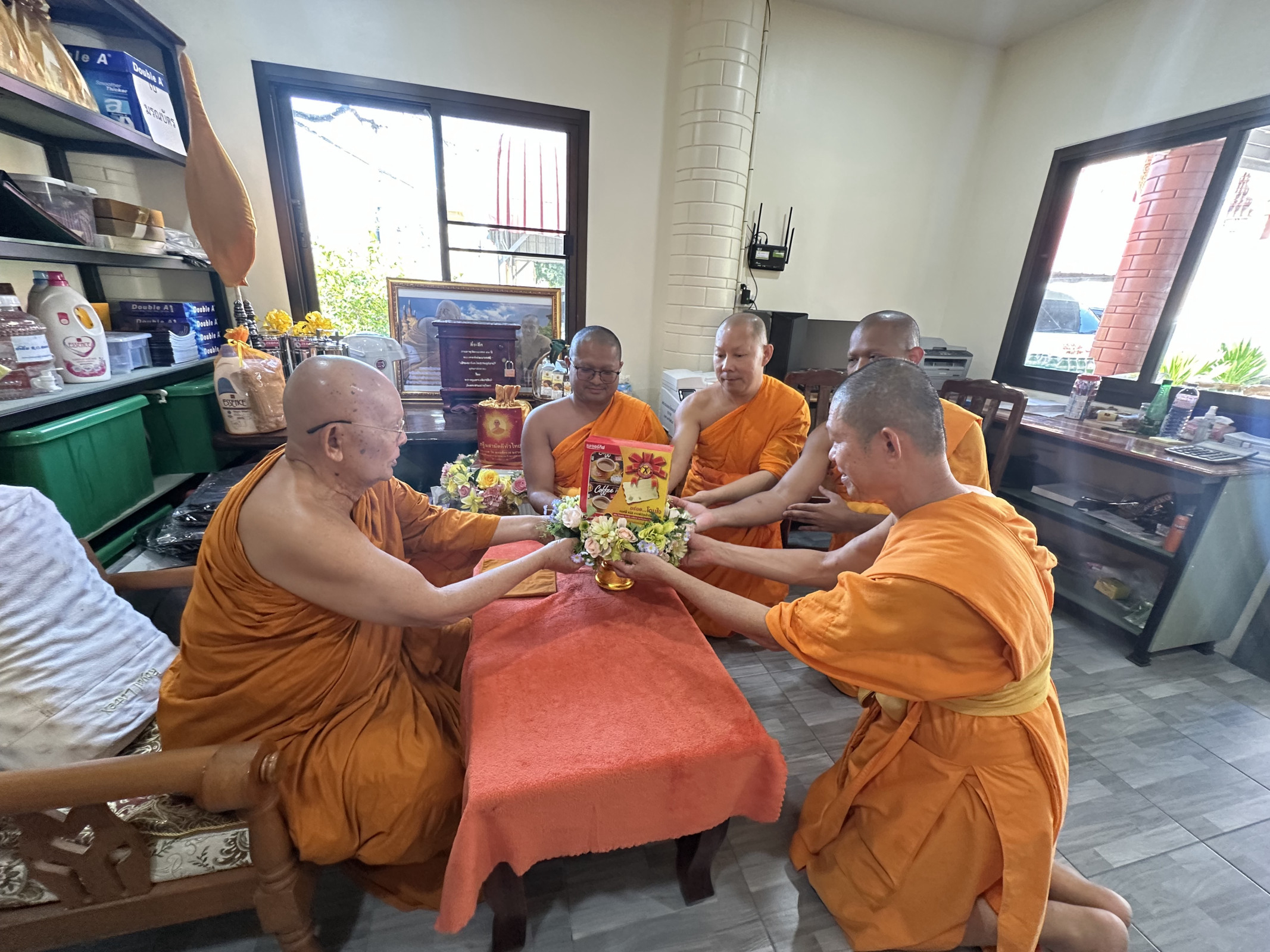 ภาพกล่าวคำถวายกฐินวัดธรรมบูชา