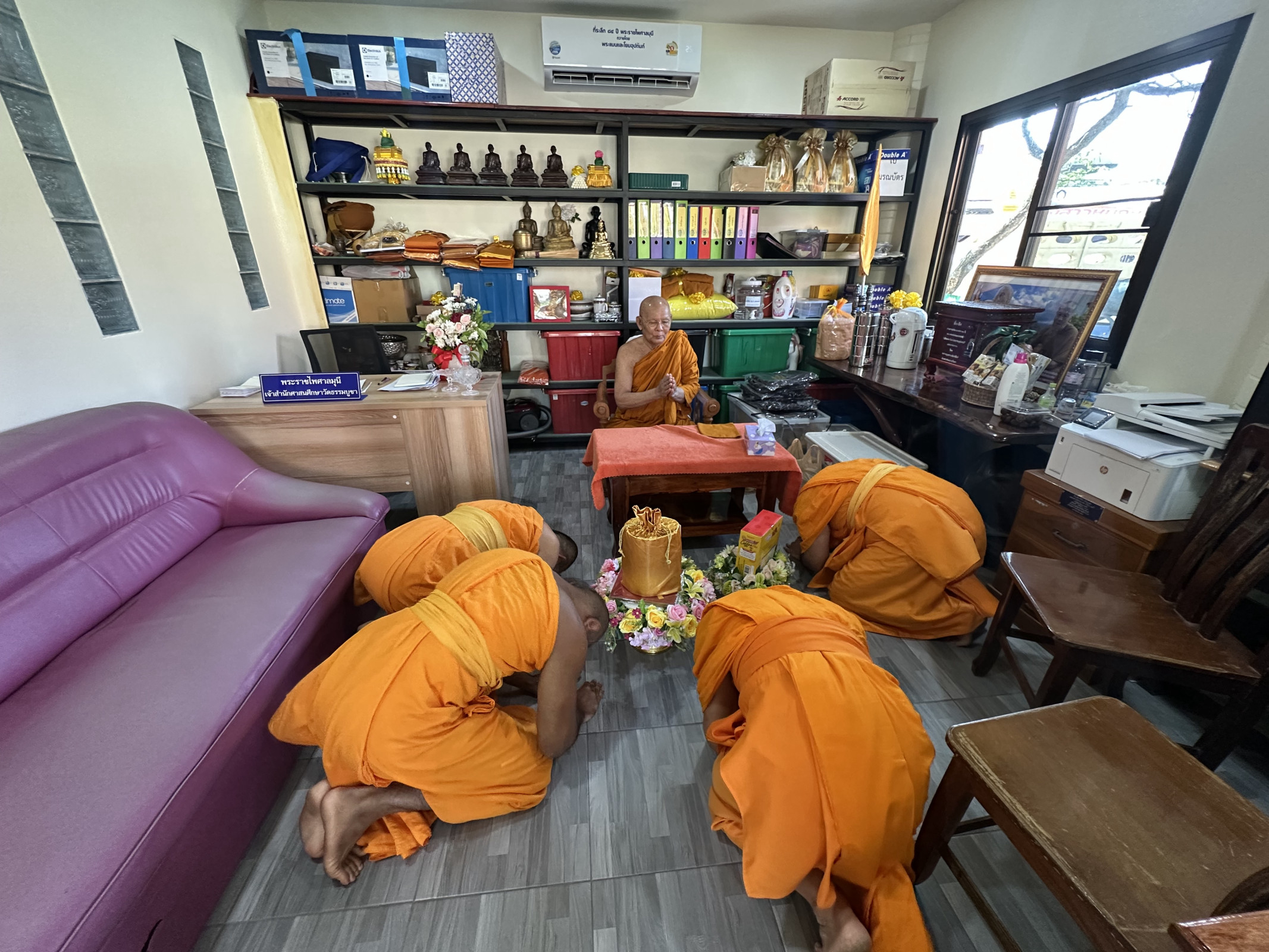 ภาพร่วมขบวนกฐินวัดธรรมบูชา