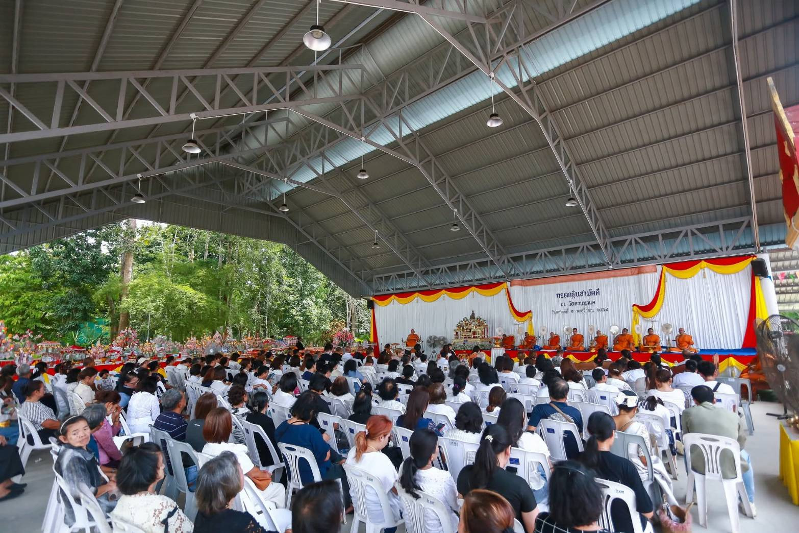 ภาพร่วมพิธีกรรมวัดควน(นาแค)