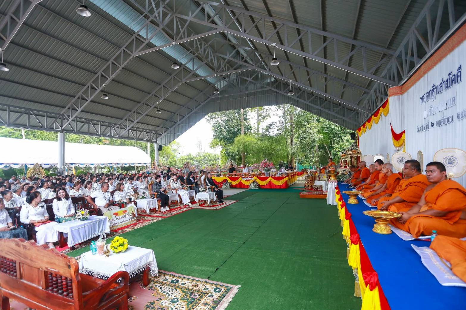 ภาพร่วมพิธีกรรมวัดควน(นาแค)