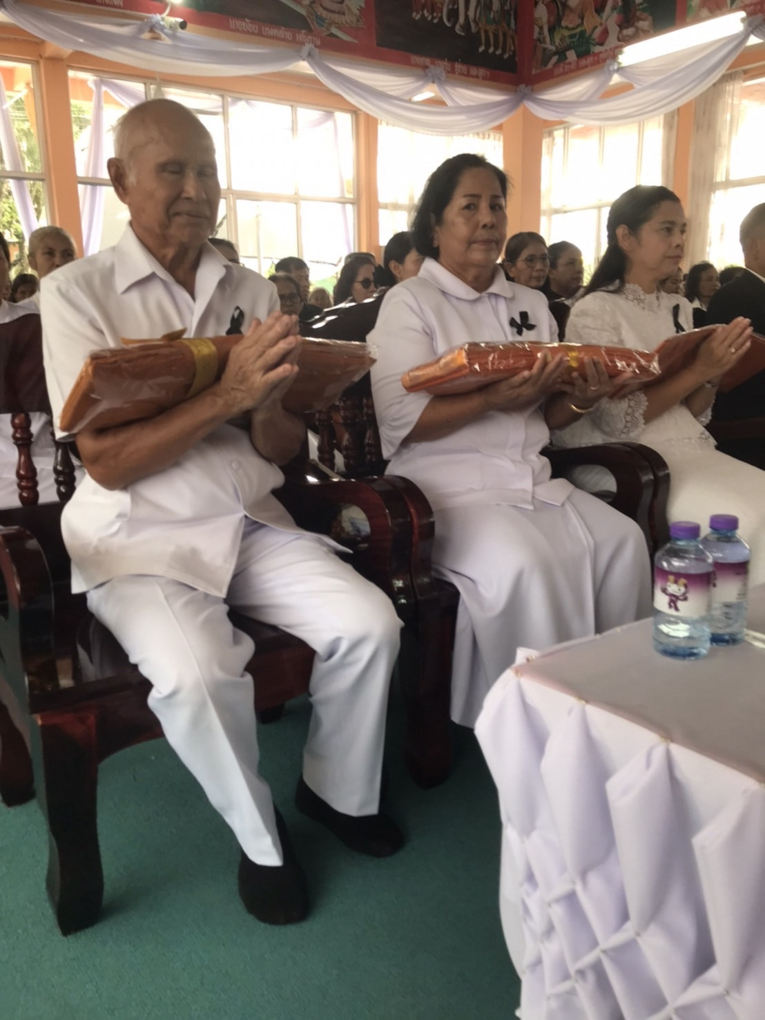 ภาพกล่าวคำถวายกฐินวัดลานแซะ