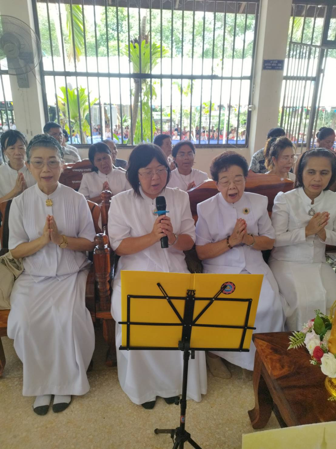 ภาพกล่าวคำถวายกฐินวัดบางทีง