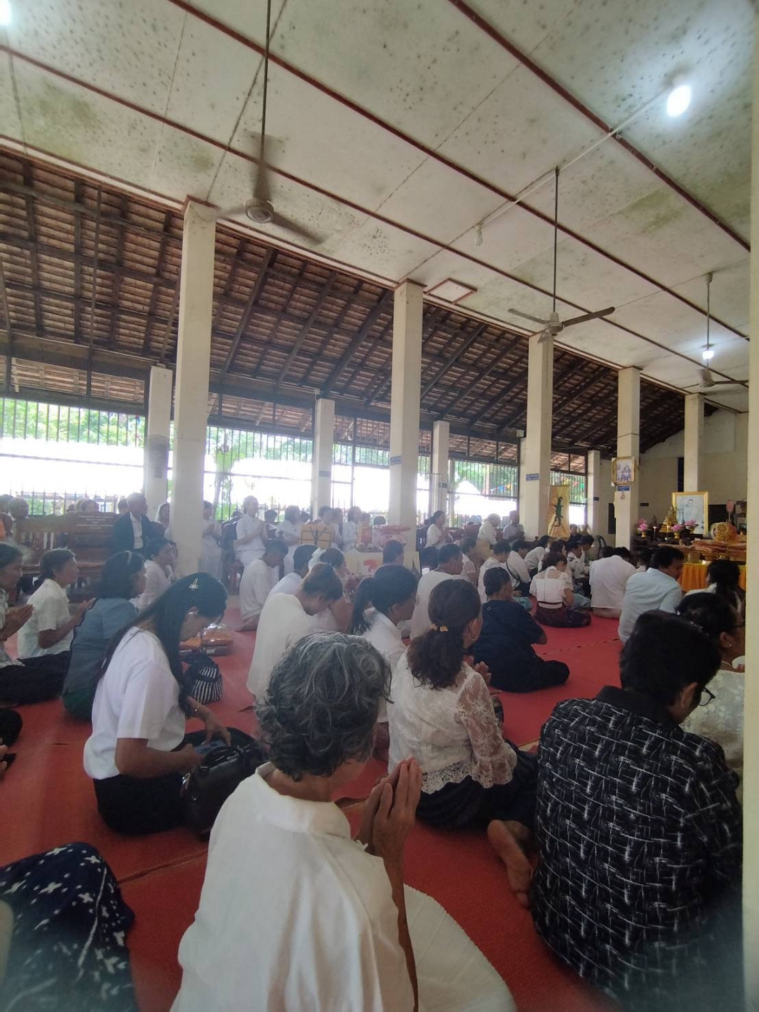 ภาพร่วมพิธีกรรมวัดบางทีง