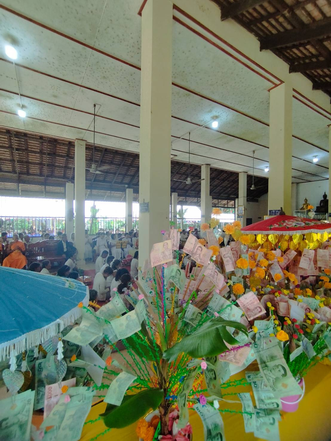 ภาพร่วมพิธีกรรมวัดบางทีง