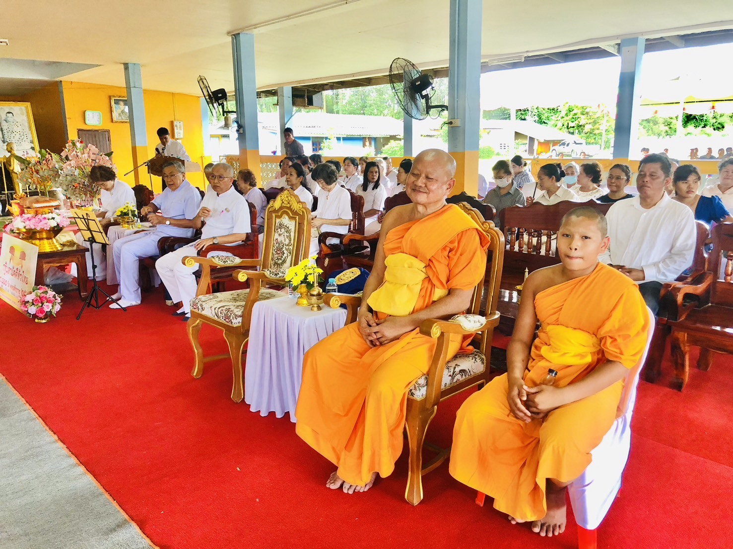 ภาพร่วมพิธีกรรมวัดควนขัน