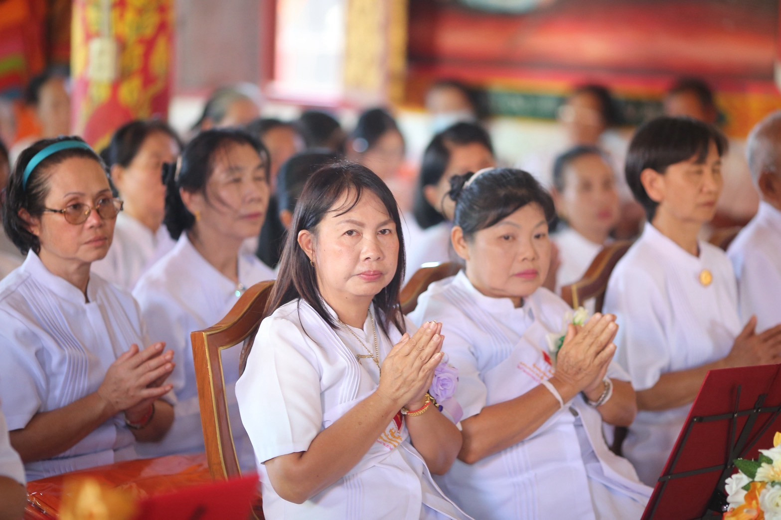 ภาพร่วมพิธีกรรมวัดห้วยก้าง