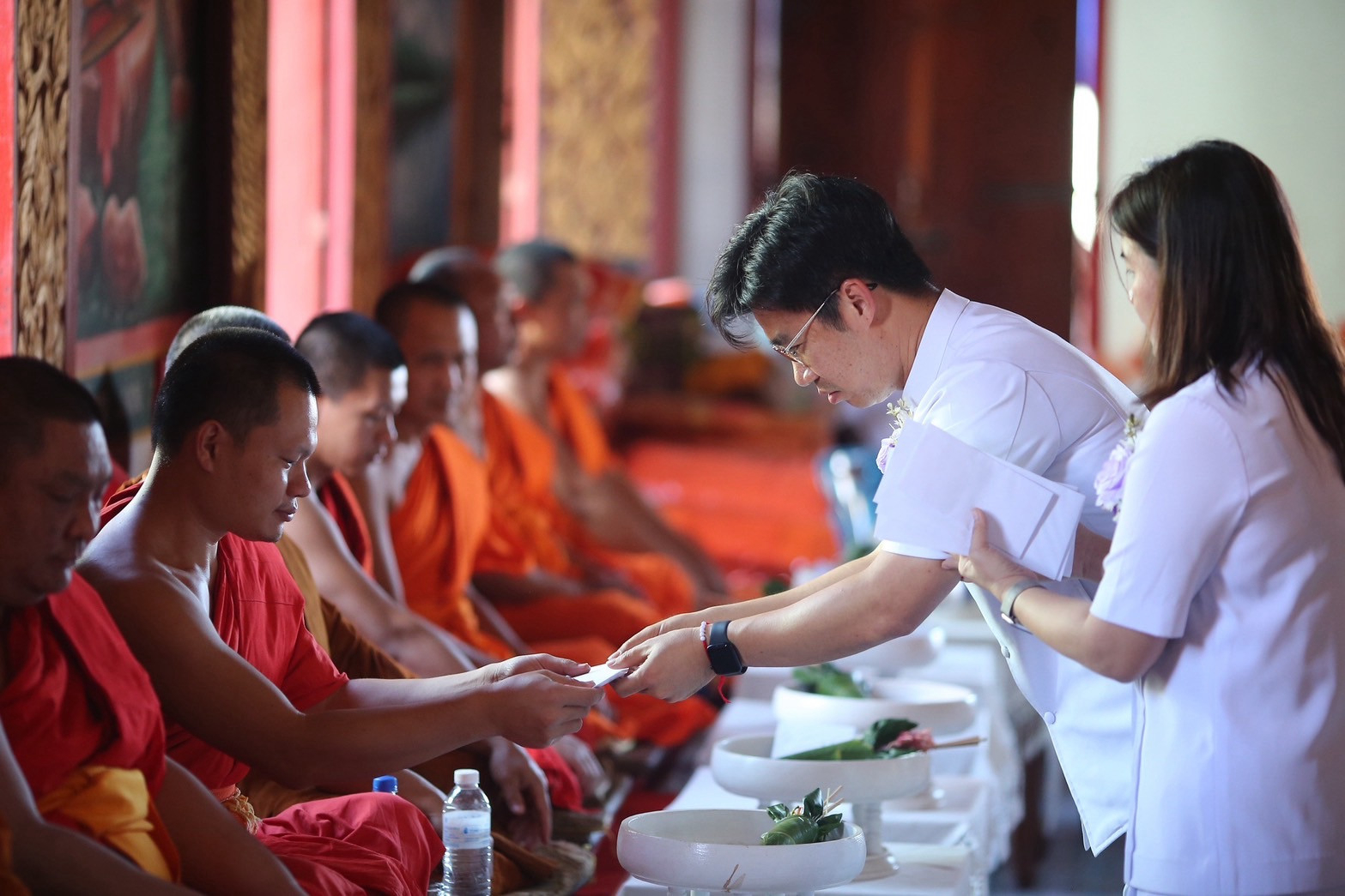 ภาพร่วมพิธีกรรมวัดห้วยก้าง