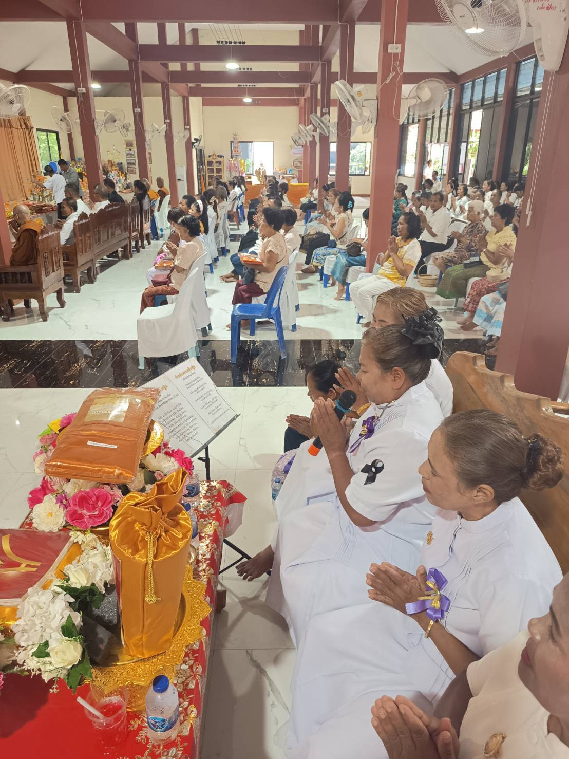 ภาพร่วมพิธีกรรมวัดเทพนิมิตวนาราม