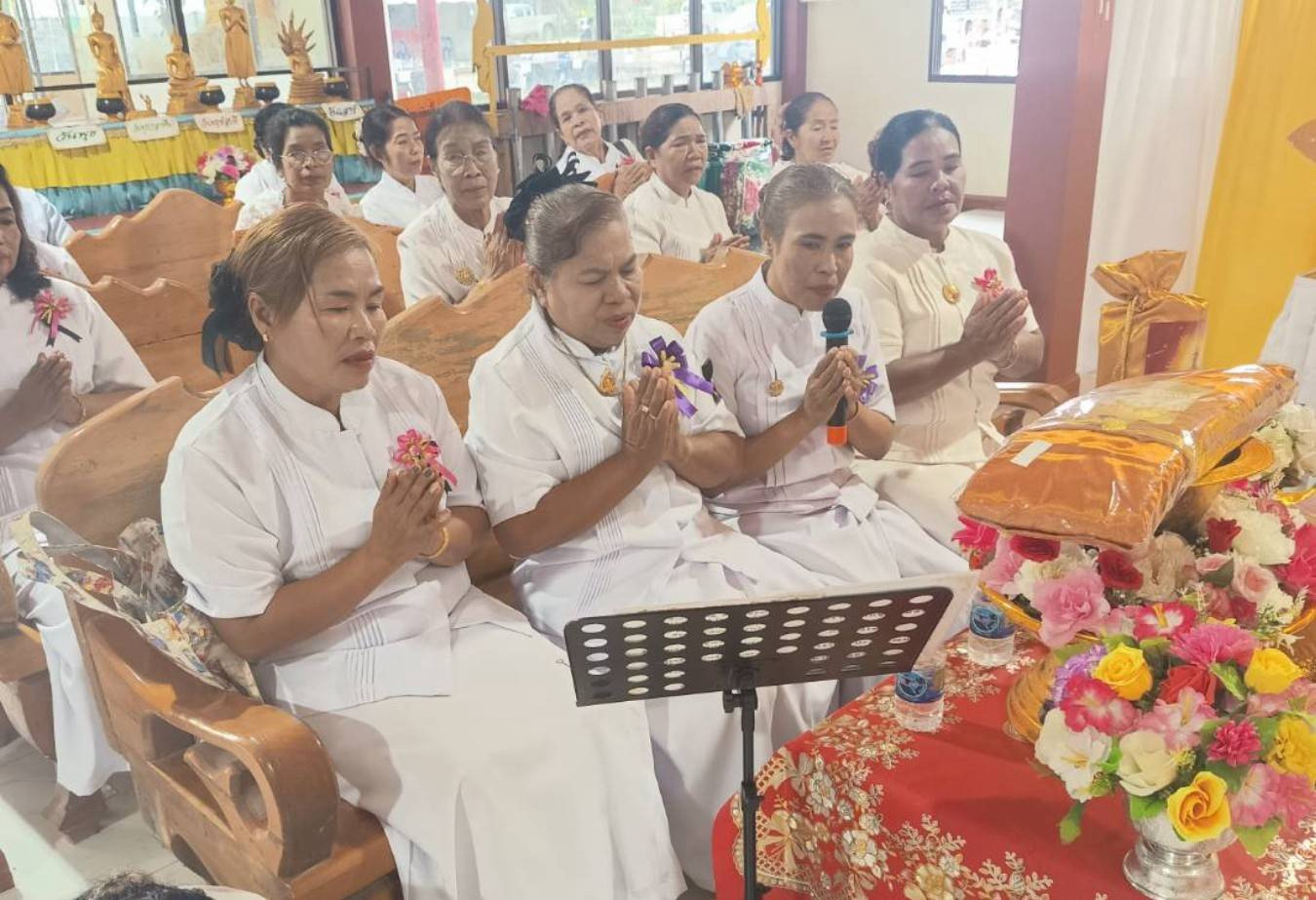 ภาพร่วมพิธีกรรมวัดเทพนิมิตวนาราม