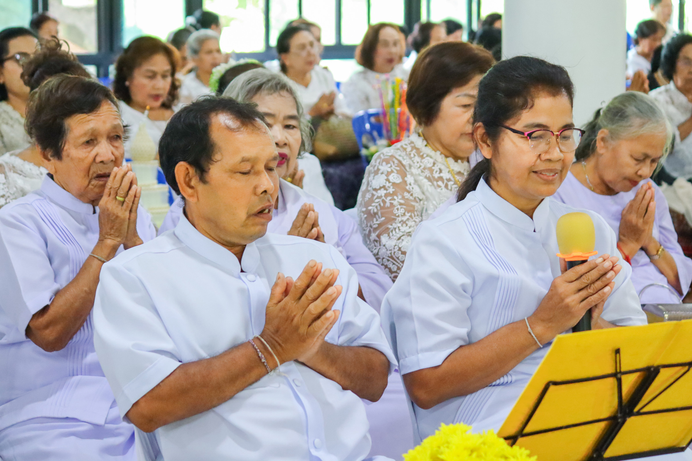 ภาพกล่าวคำถวายกฐินวัดโคกกอ