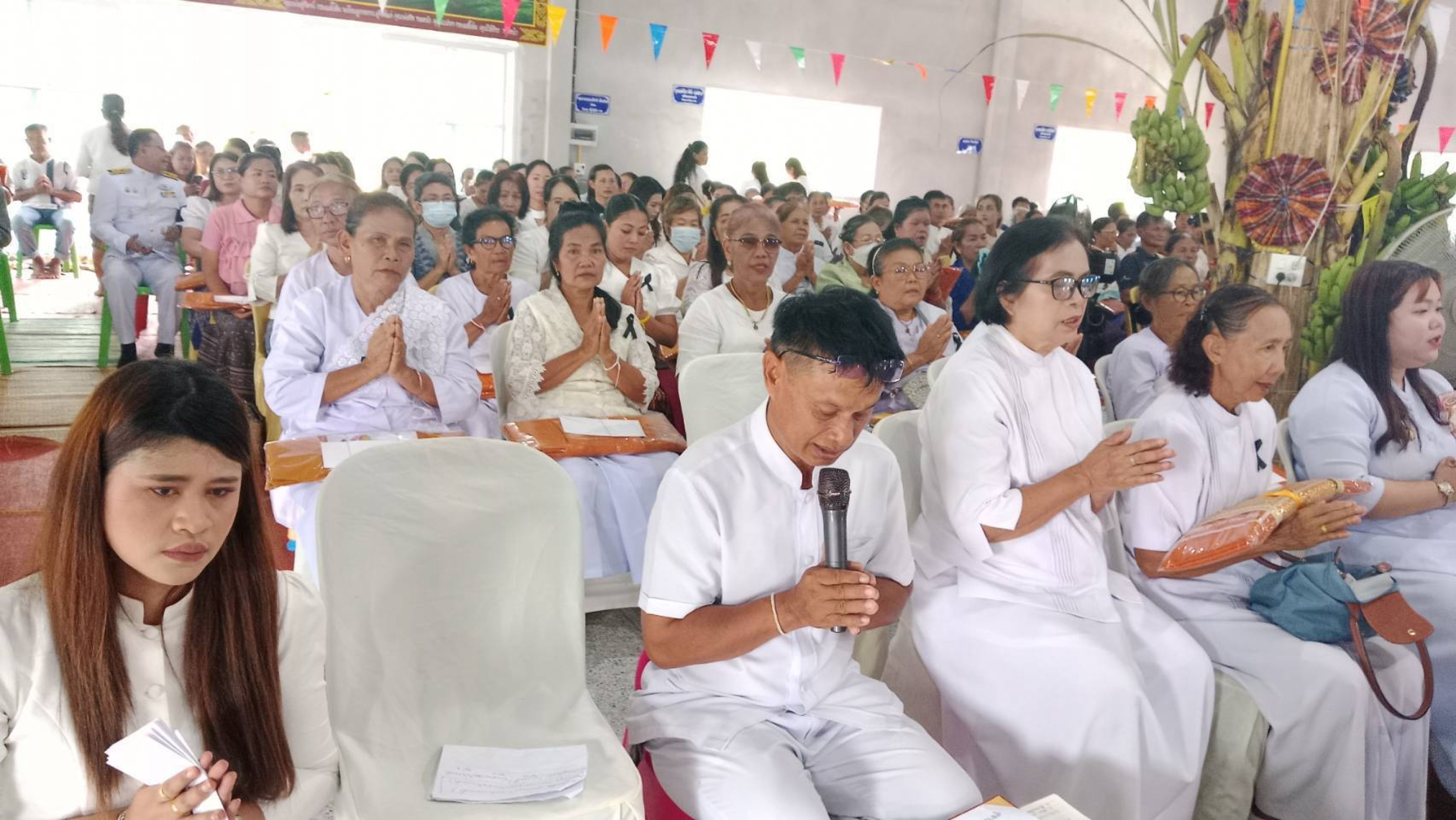 ภาพกล่าวคำถวายกฐินวัดน้ำอ้อม