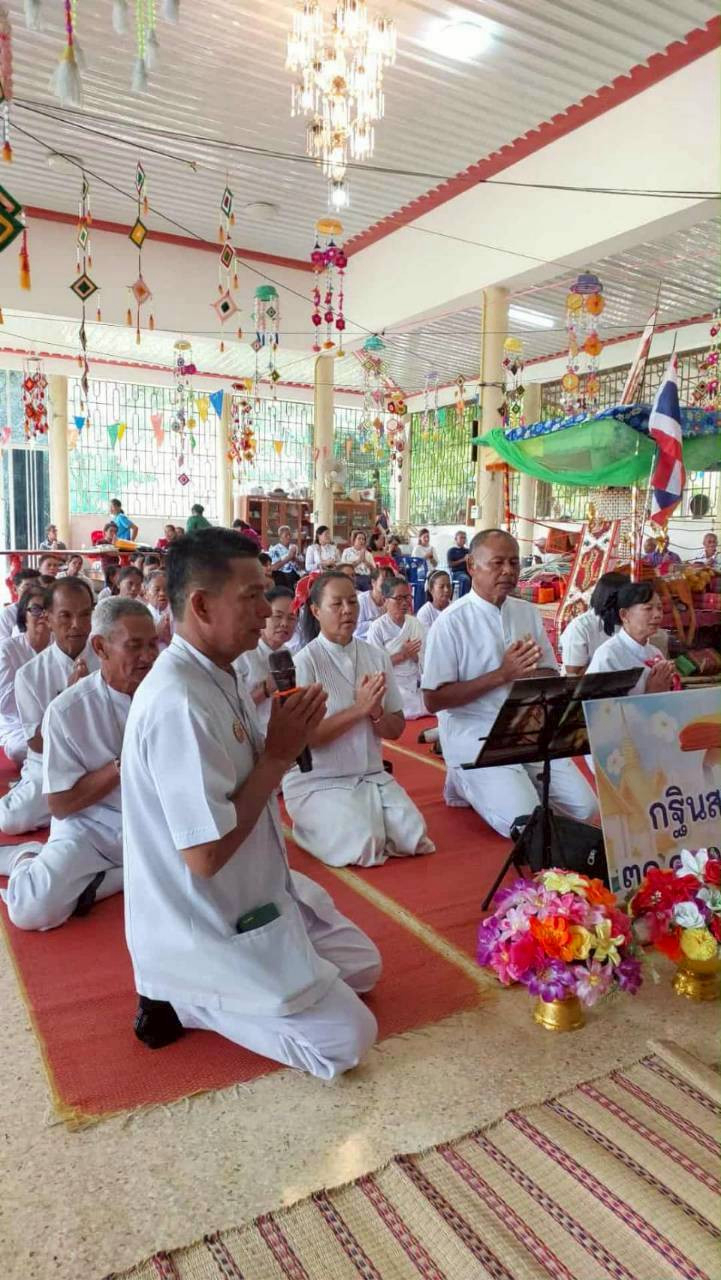 ภาพกล่าวคำถวายกฐินวัดบ้านคูขาดน้อย