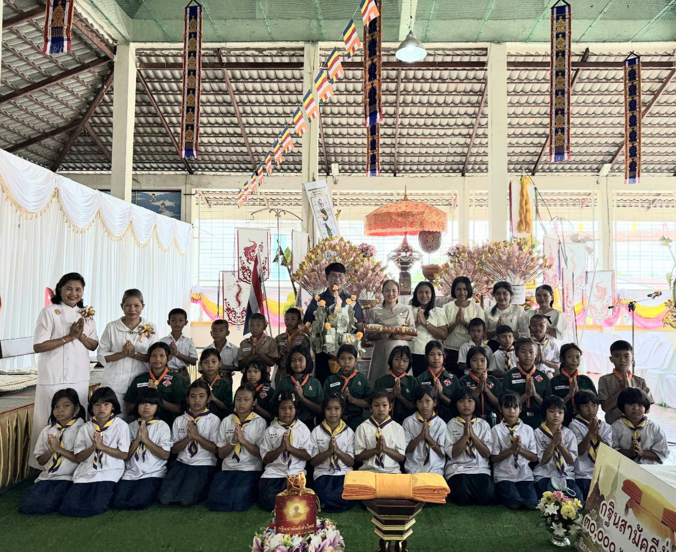 ภาพร่วมพิธีกรรมวัดนิมิตรัตนาราม