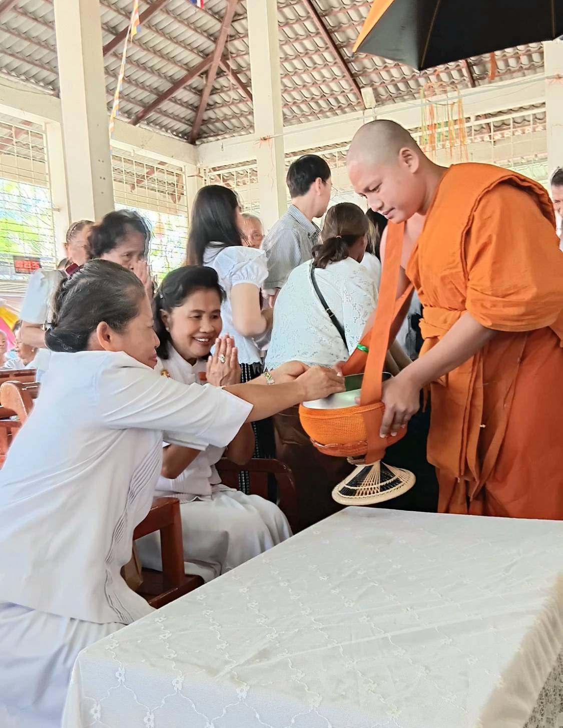 ภาพร่วมพิธีกรรมวัดนิมิตรัตนาราม