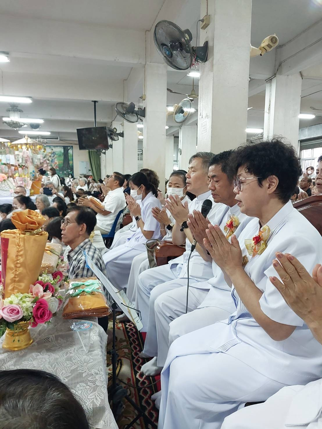 ภาพกล่าวคำถวายกฐินวัดวิเศษการ