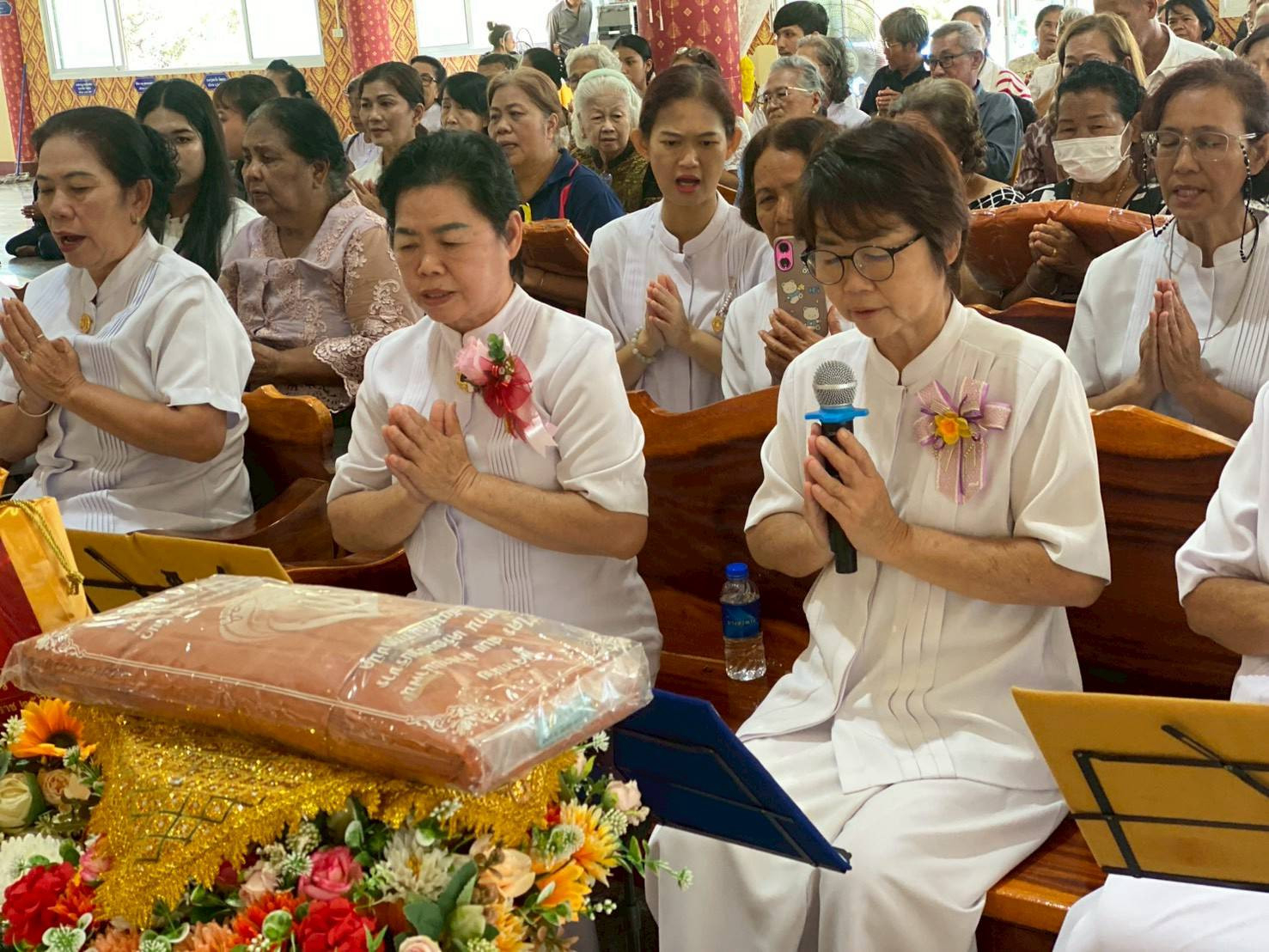 ภาพกล่าวคำถวายกฐินวัดบ้านท่ามะนาว