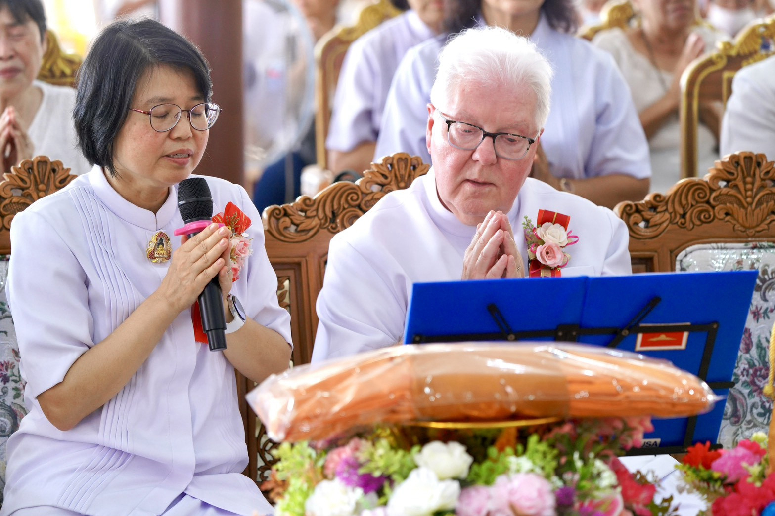 ภาพกล่าวคำถวายกฐินวัดวังมะนาว